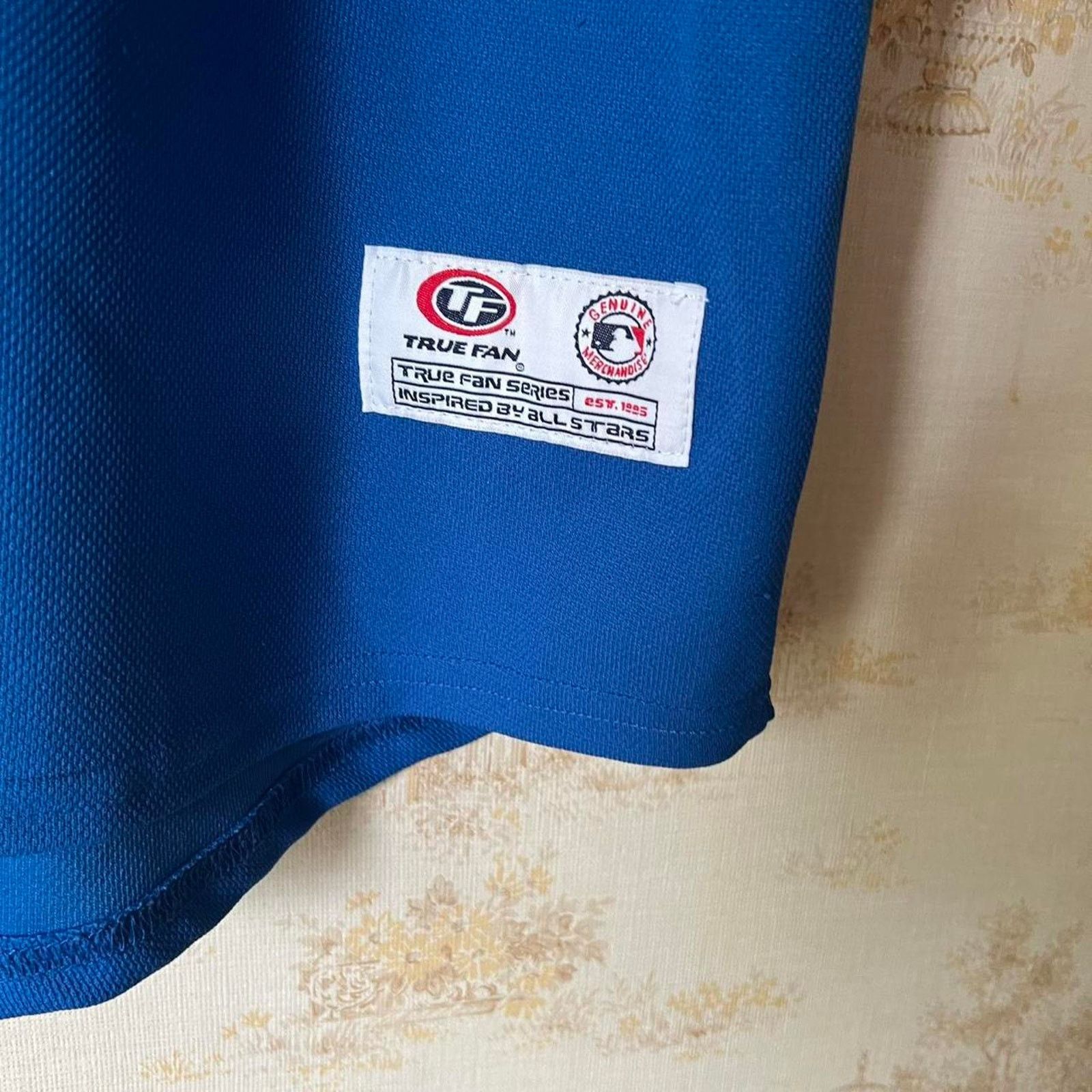 MLB Y2K Chicago Cubs Baseball Jersey | True Fan | Size XL Size US XL / EU 56 / 4 - 5 Thumbnail