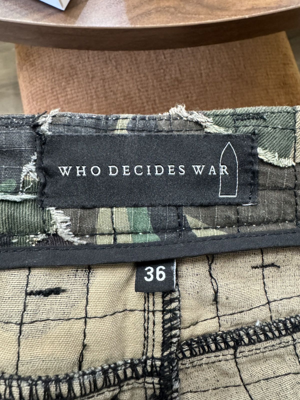 Who Decides War Who Decides War Distress Cargo Pants Size US 36 / EU 52 - 5 Thumbnail