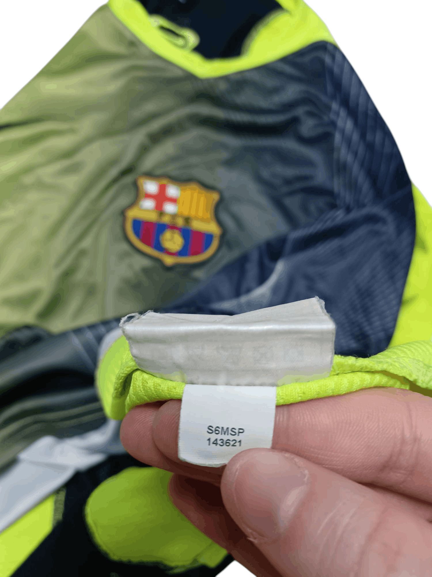 Nike BARCELONA NIKE TOTAL 90 VINTAGE SOCCER JERSEY VINTAGE 2006 Size US XL / EU 56 / 4 - 6 Thumbnail