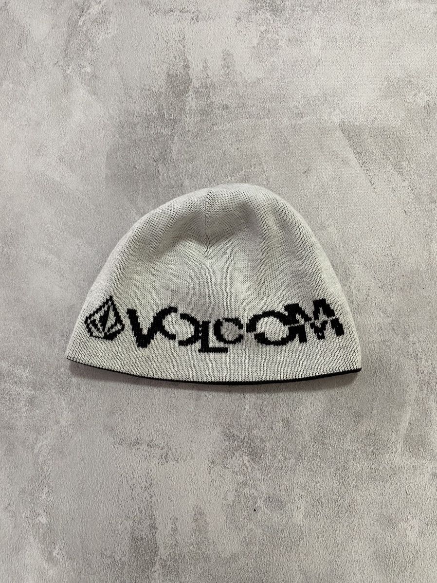 Vintage ⛰️ Vintage Hat Beanie Volcom GorpCore Knitted acrylic hat cap Size ONE SIZE - 2 Thumbnail