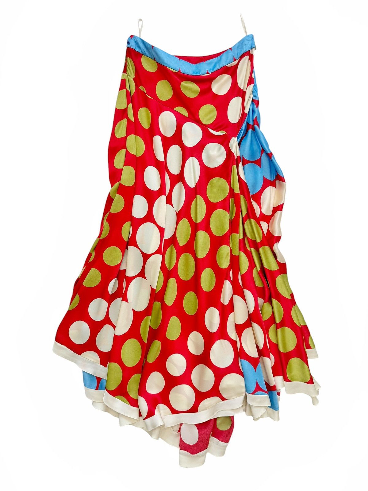 Marni $1,690 Rayon Polka Dot Pleated Skirt Size 25" / US 0 / IT 36 - 2 Thumbnail