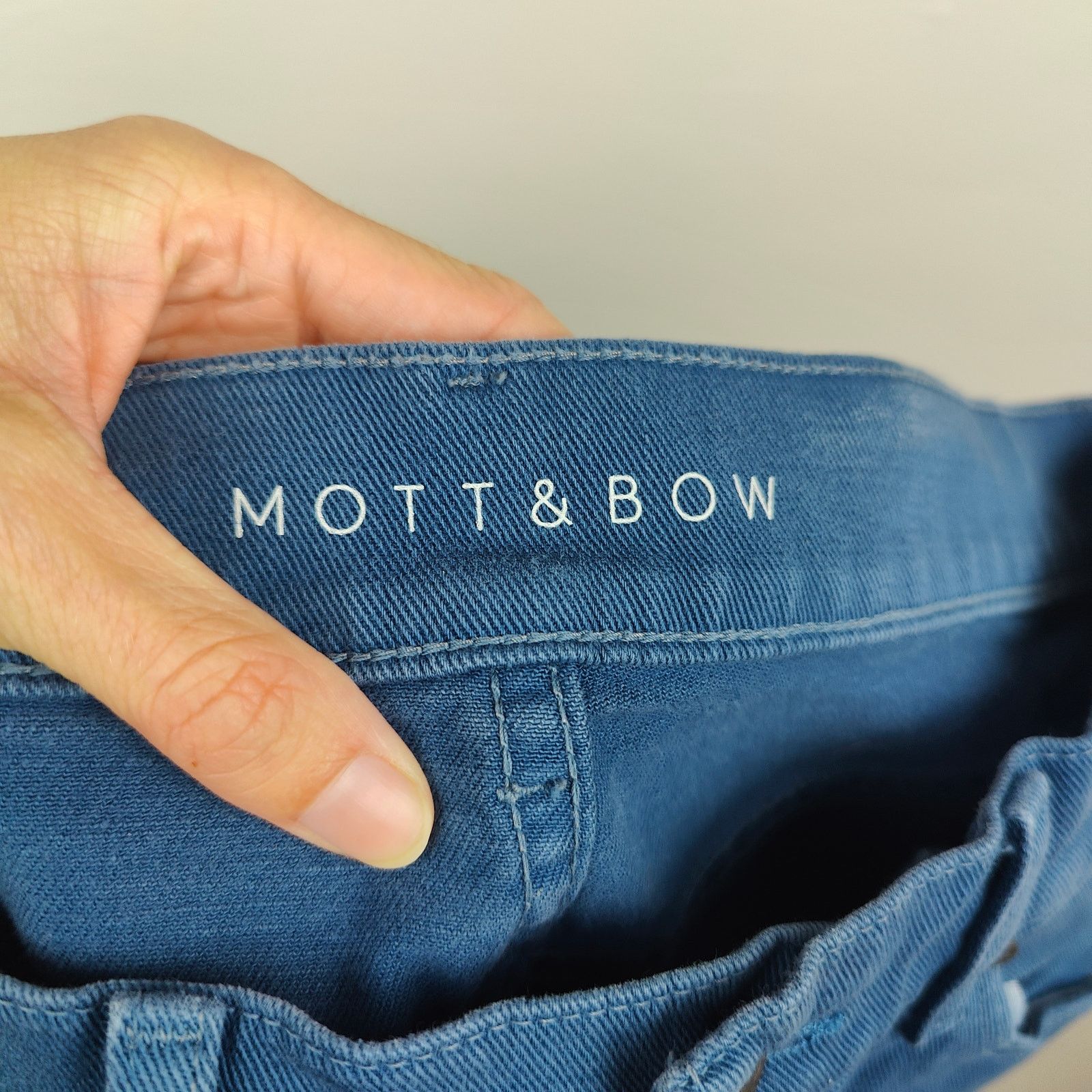 Mott & Bow Mott & Bow Slim Jeans Mens 30x30 Blue Chinos Preppy Size US 30 / EU 46 - 7 Thumbnail