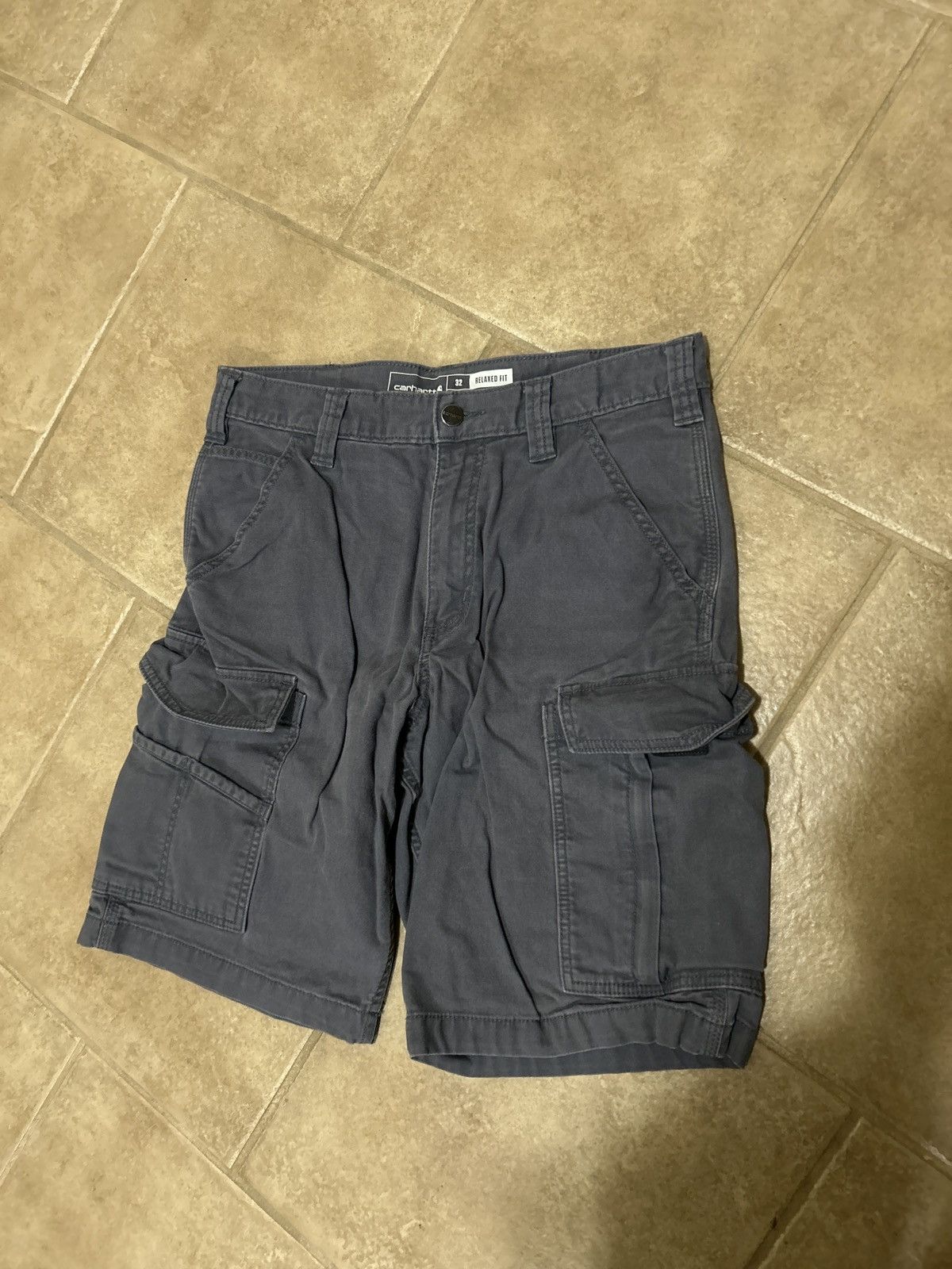 Carhartt Grey Carhartt cargo shorts Size US 32 / EU 48 - 2 Thumbnail