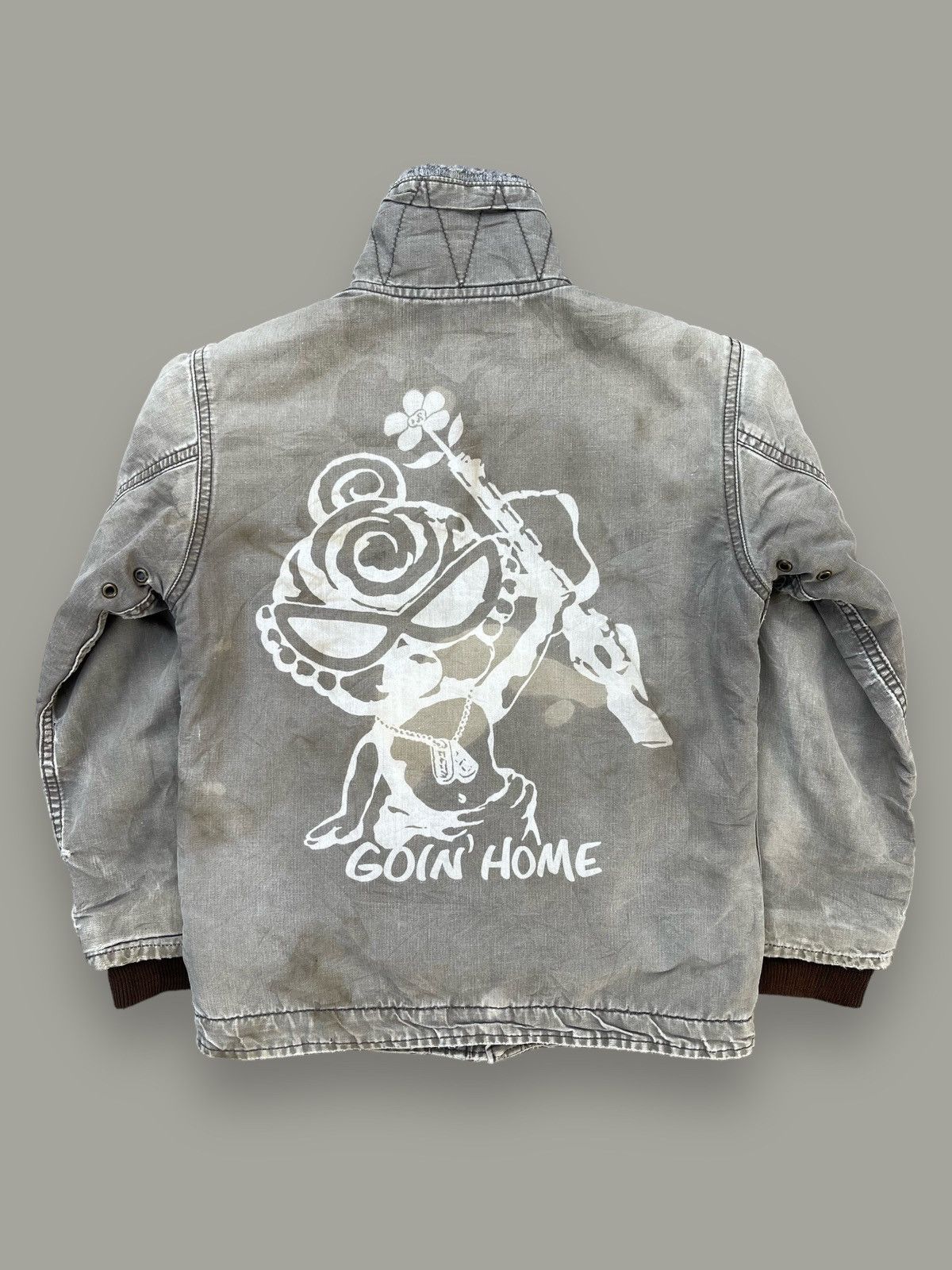Hysteric Glamour 🔥Vintage Hysteric Glamour Faded Jacket For Kids Size US XXS / EU 40 - 3 Thumbnail