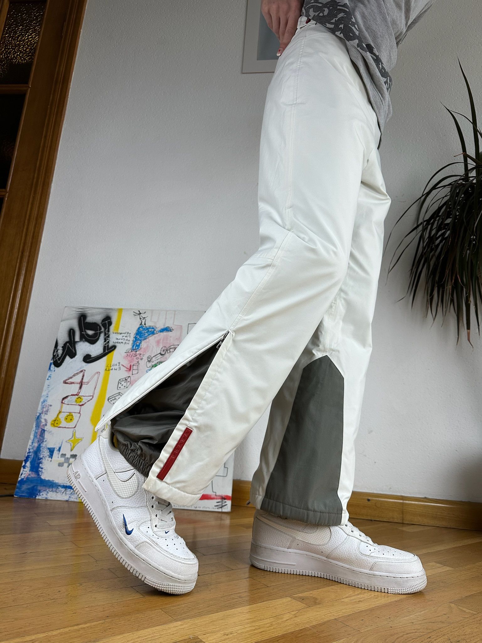 Prada Prada White Ski Pants Size 27" / US 4 / IT 40 - 3 Thumbnail