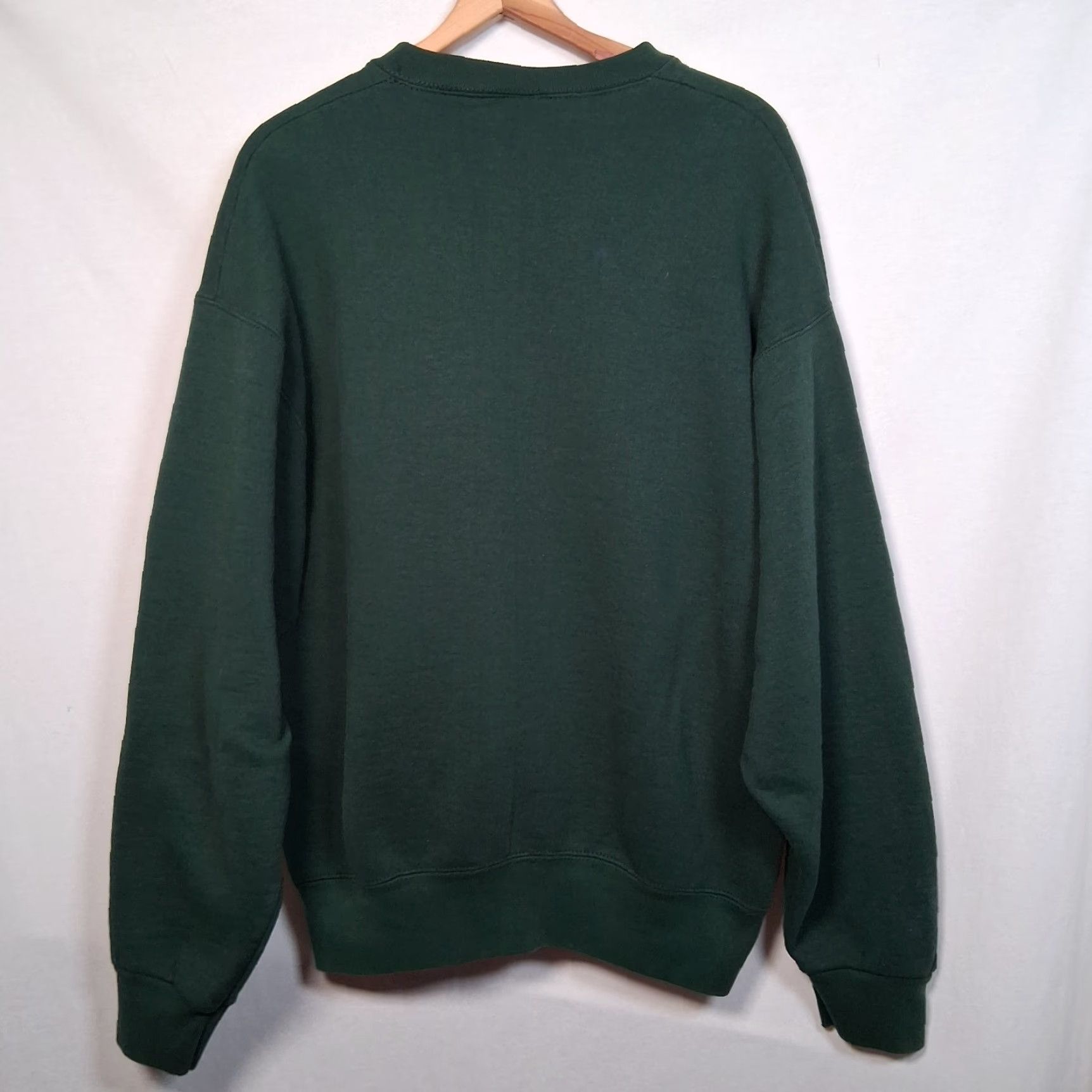 Fruit Of The Loom Vintage San Francisco California Sweatshirt XL Green Embroidered Crewneck USA Size US XL / EU 56 / 4 - 3 Thumbnail