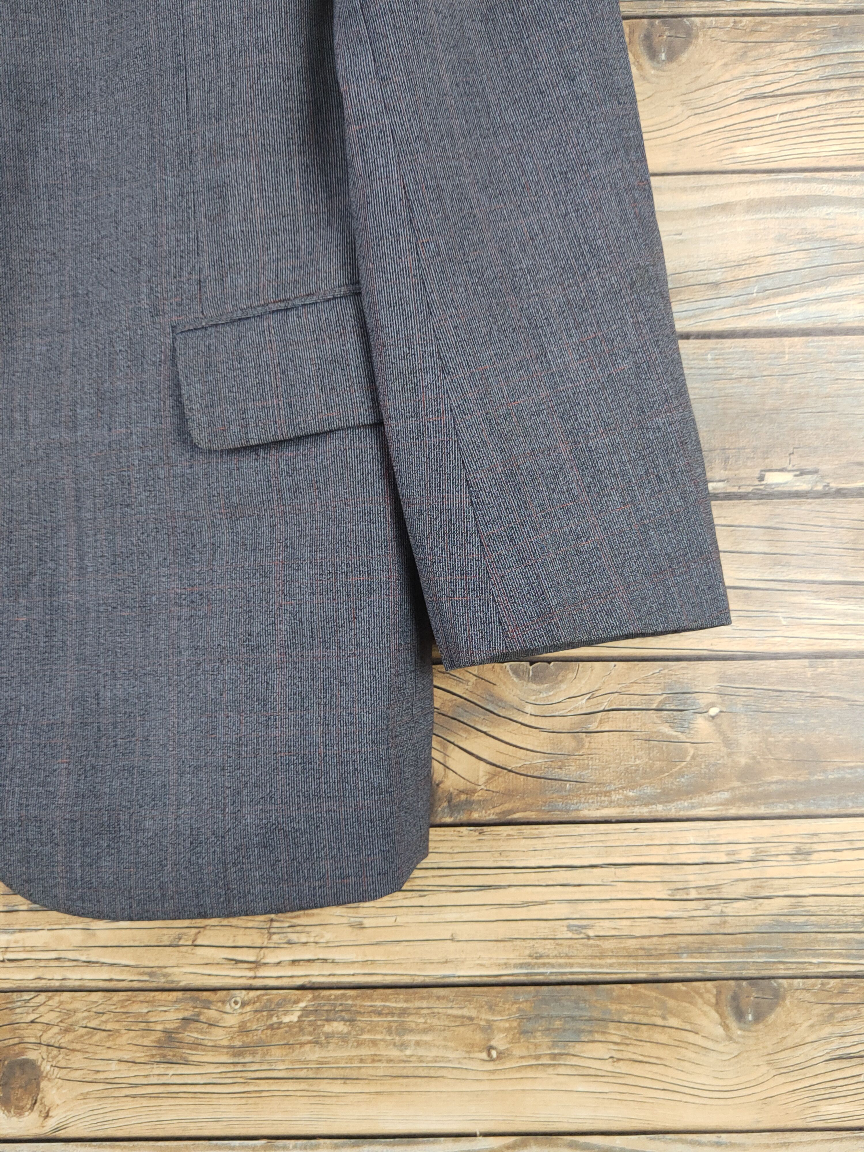 Vintage Vintage 🔥 Peel Man Dark Gray Blazers Size US M / EU 48-50 / 2 - 7 Thumbnail