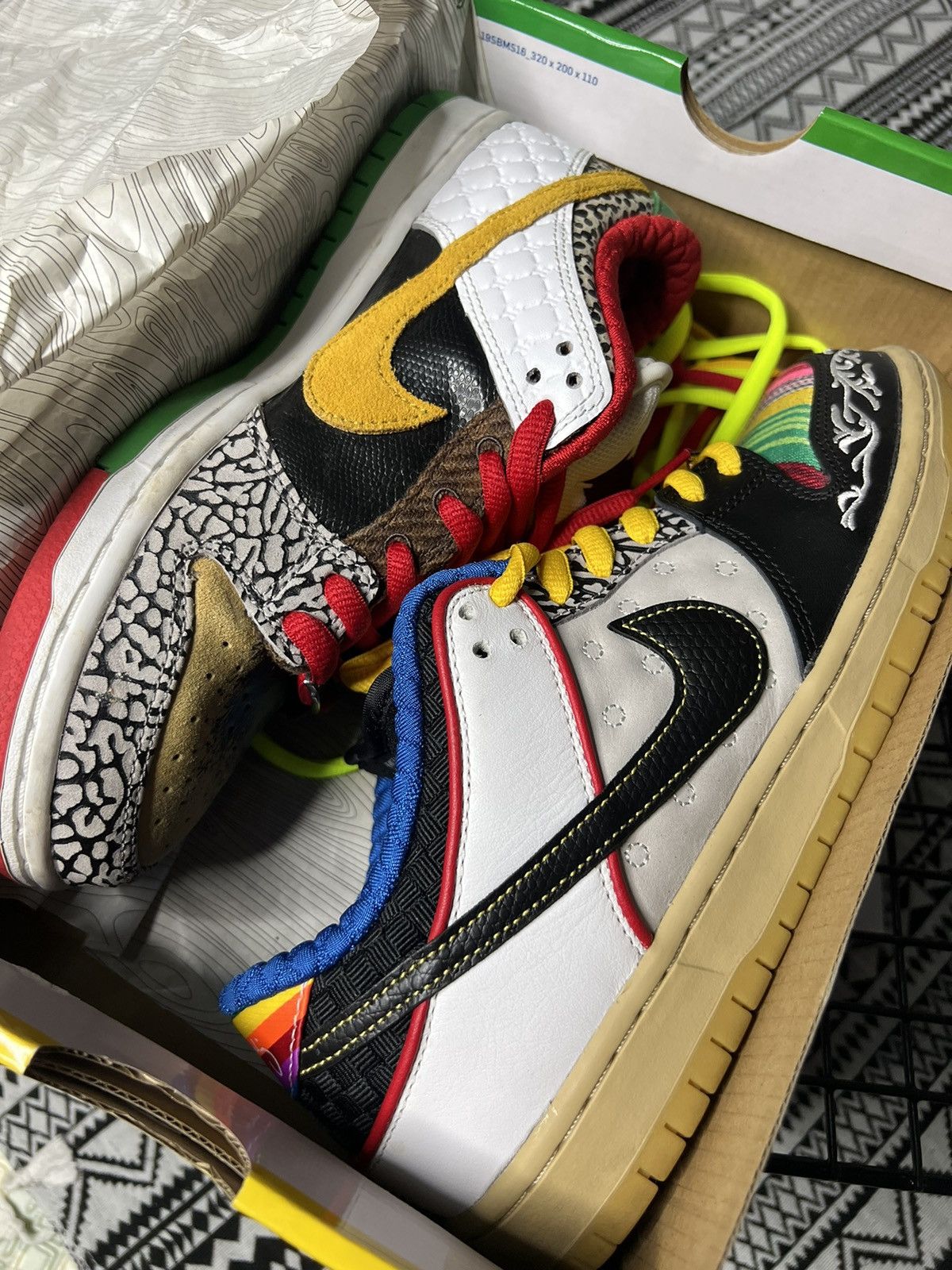 Nike Nike Sb Dunk Low Pro Qs What The Paul Size US 8 / EU 41 - 16 Thumbnail