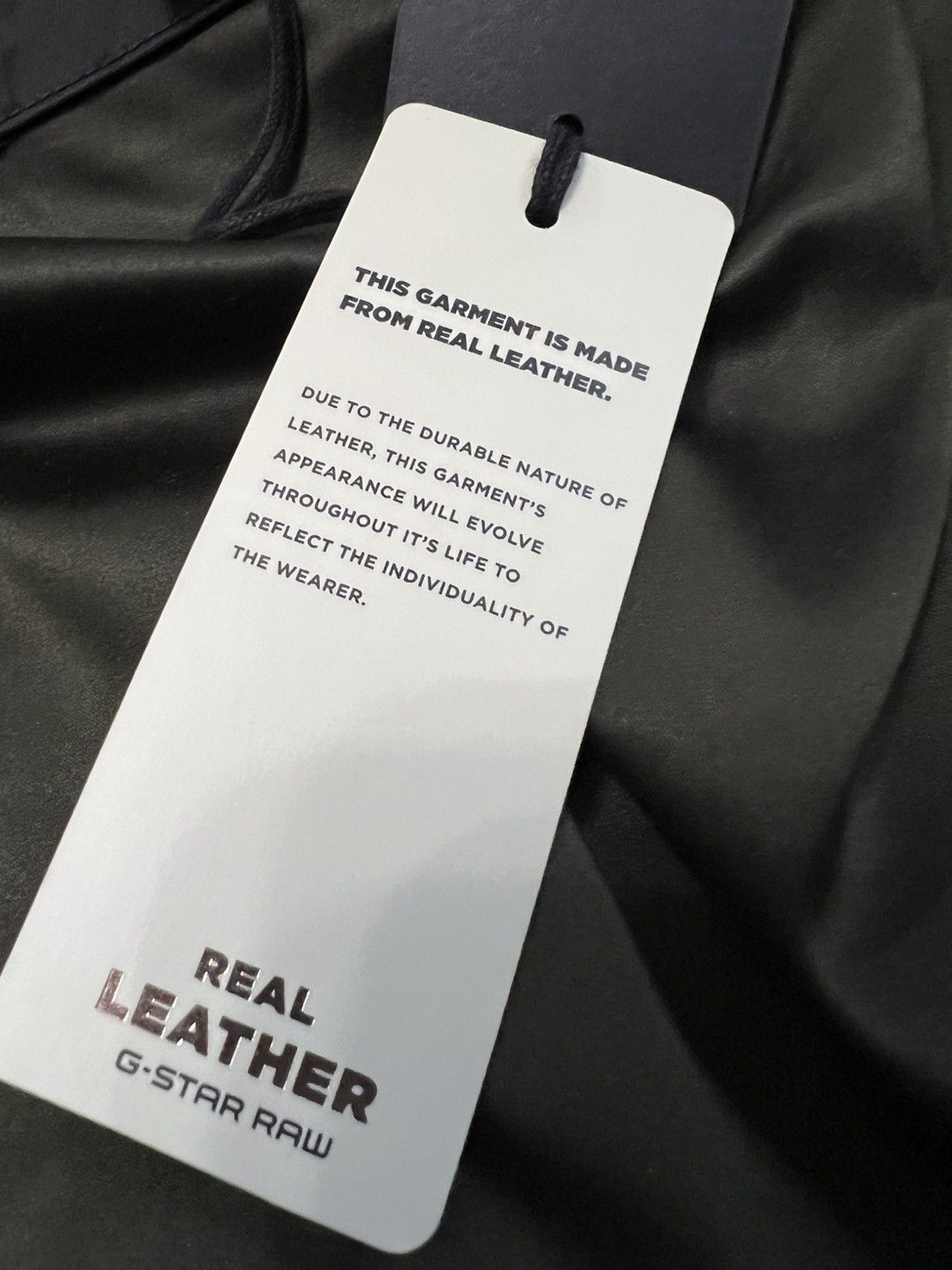 G-Star G-Star Pencilcase Leather Jacket Large BNWT Size US L / EU 52-54 / 3 - 14 Thumbnail