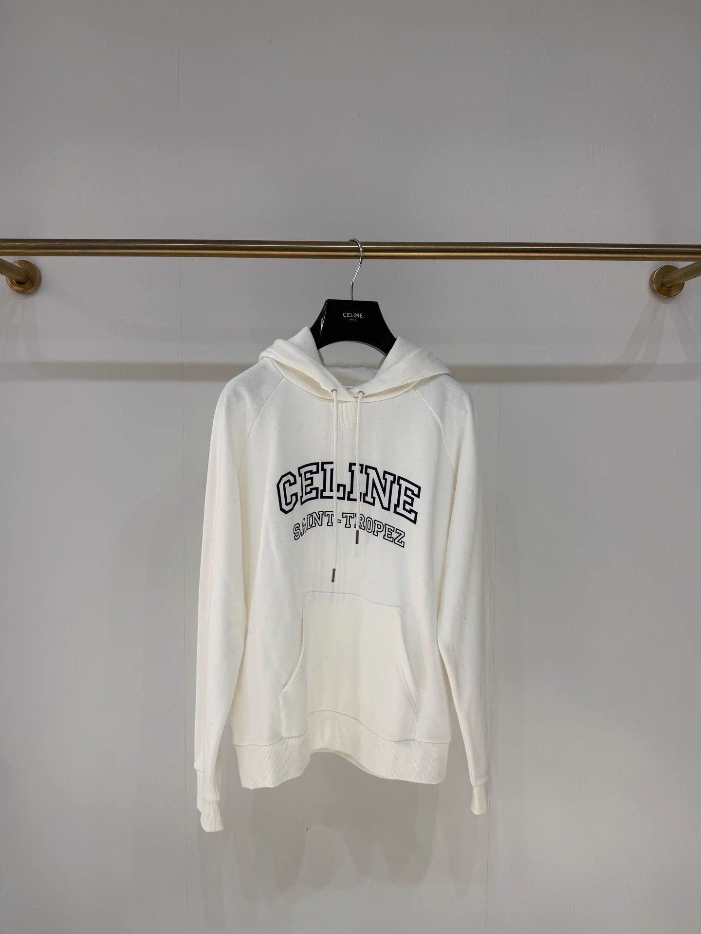 Celine Celine Embroidered Logo Sweatshirt M Size M / US 6-8 / IT 42-44 - 1 Thumbnail