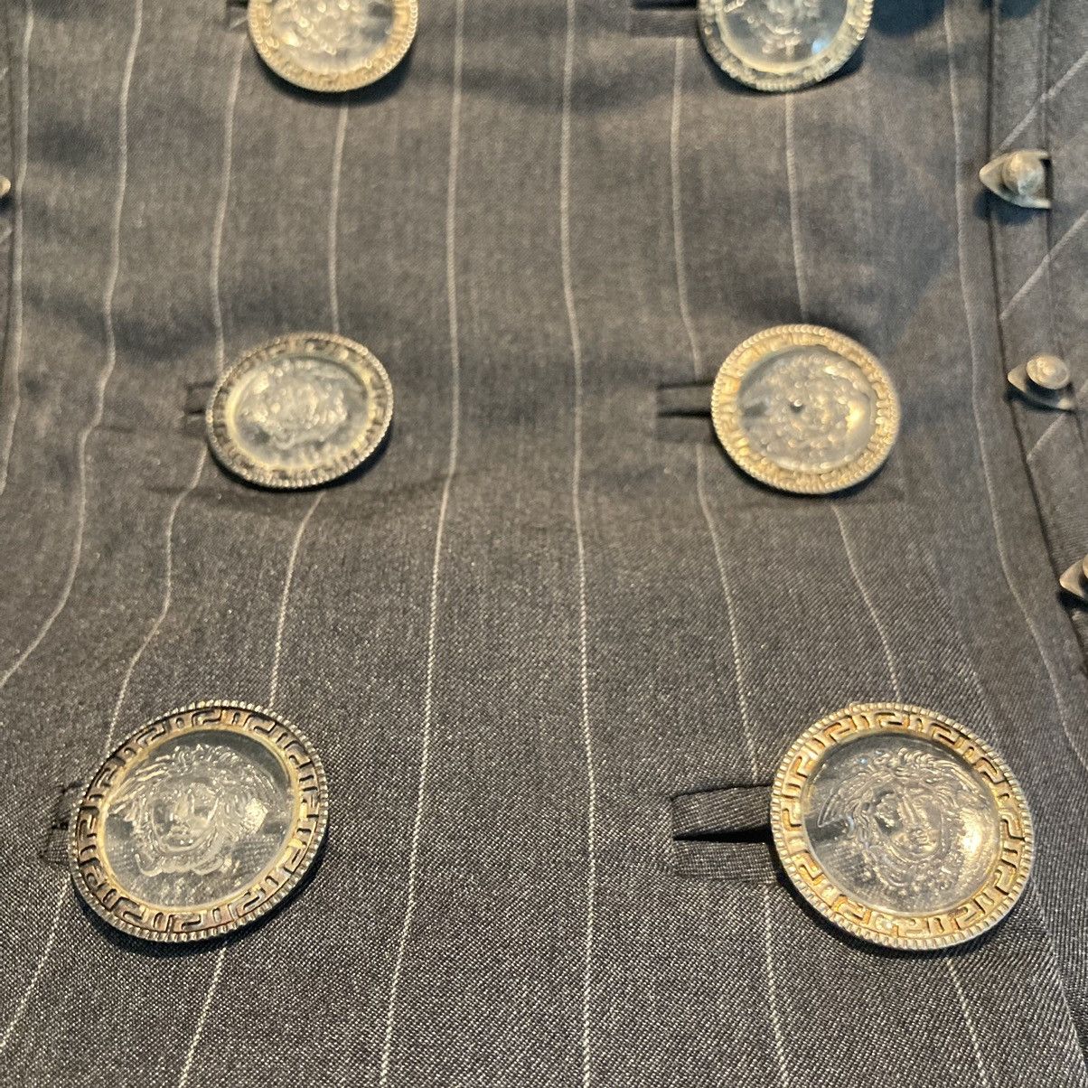 Versace Vintage 90s GIANNI VERSACE Runway S/S 1995 Women's jacket Size M / US 6-8 / IT 42-44 - 8 Thumbnail