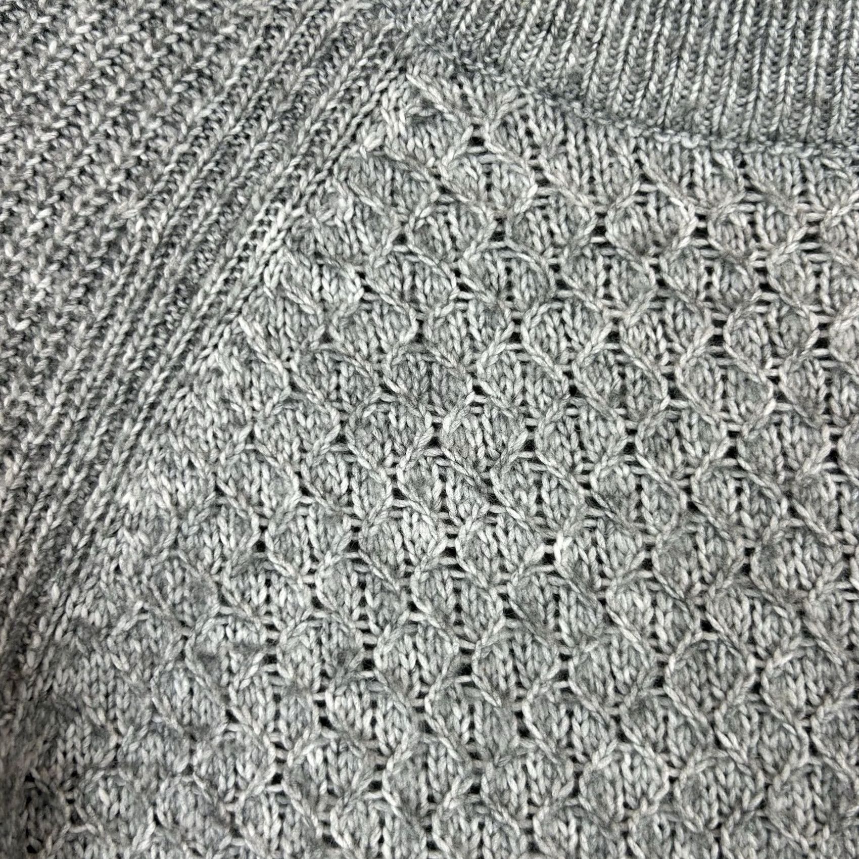 Talbots Talbots Sweater Womens XS Gray Mock Neck Pullover Minimalist Old Money Size XS / US 0-2 / IT 36-38 - 4 Thumbnail