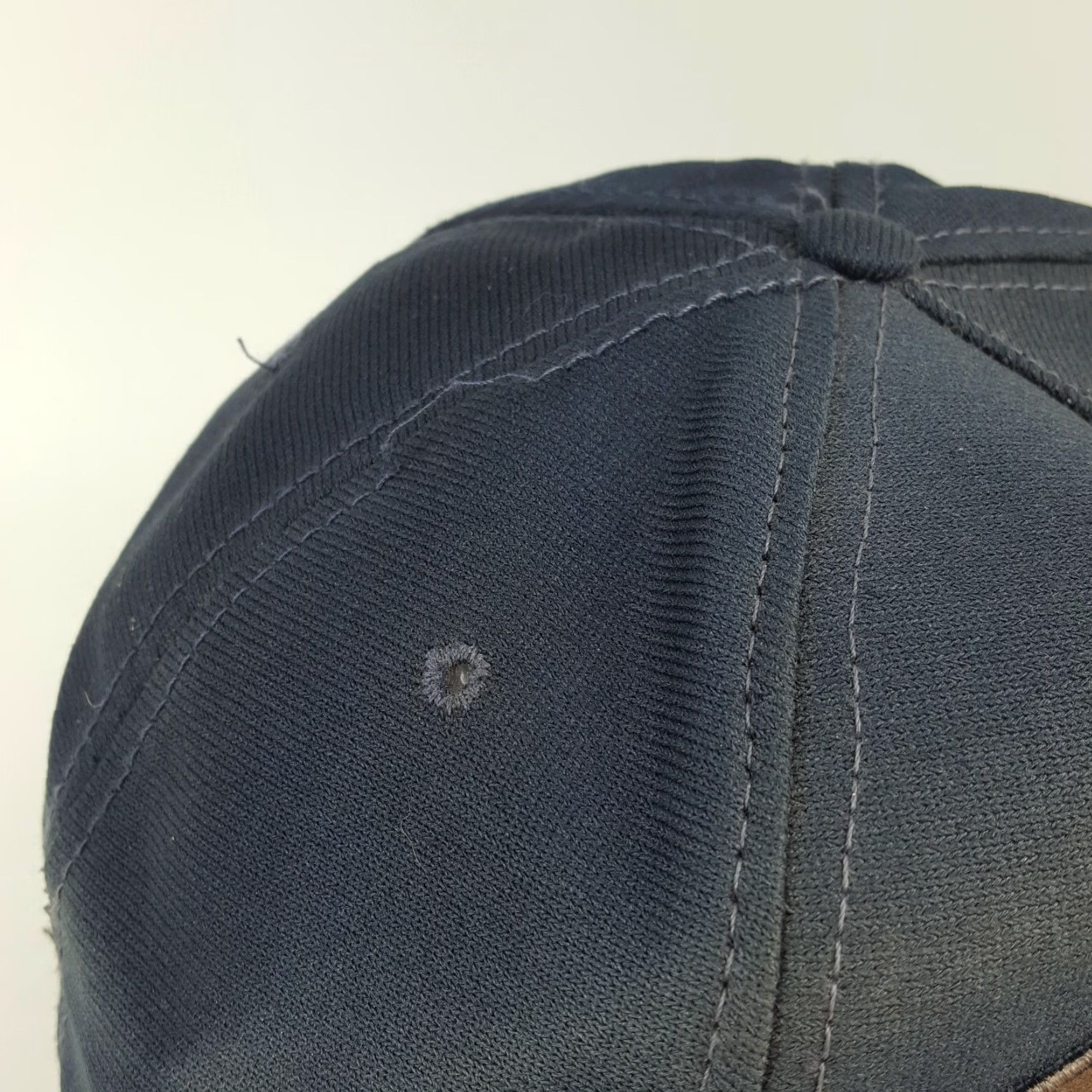 Vintage VINTAGE Faded Korea Veteran USA Trucker Hat Snapback Navy Blue Military Cap Eagle Crest Adjustable Mens Hat Size ONE SIZE - 5 Thumbnail