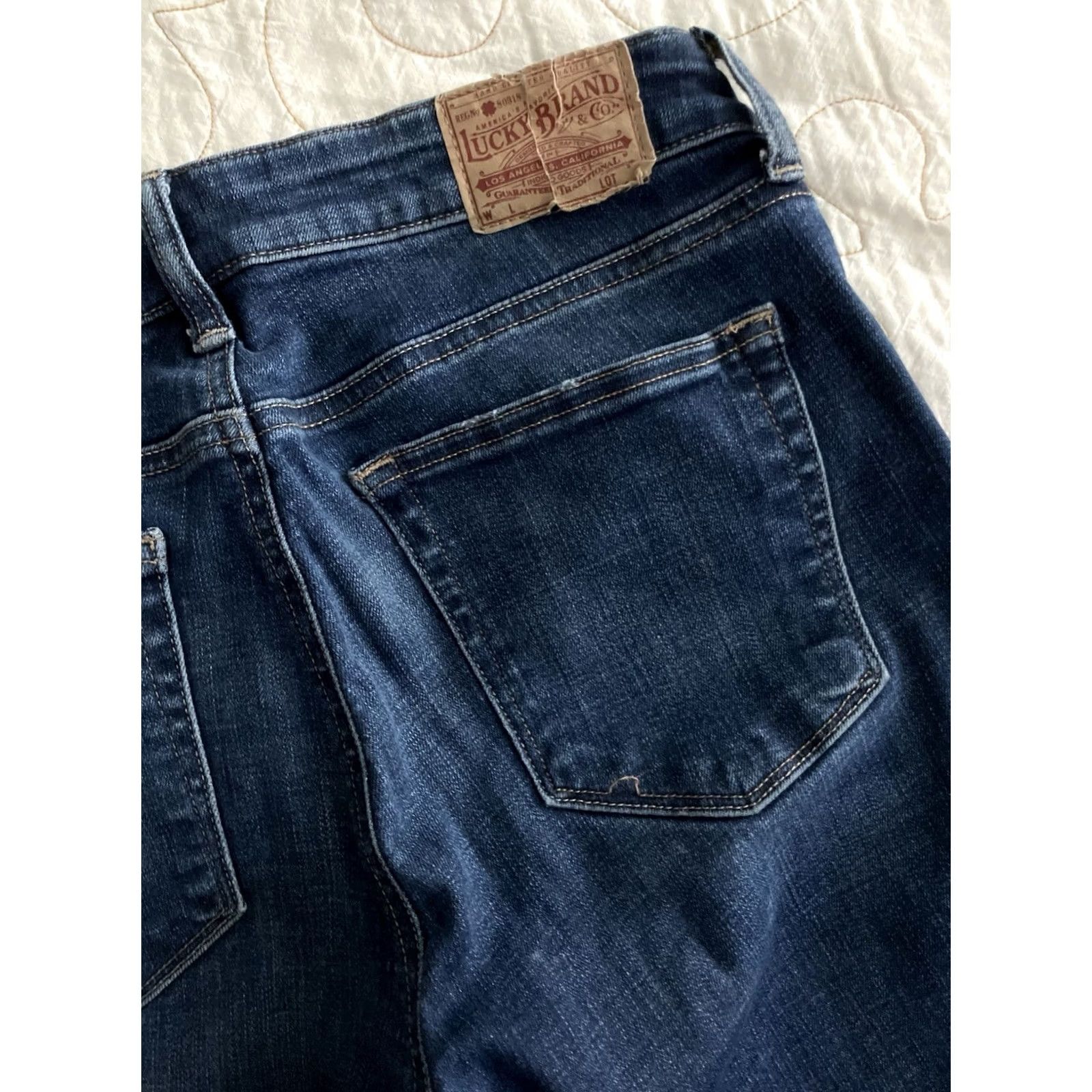 Lucky Brand Lucky Brand Jeans Womens 6/28 Blue Lolita Skinny Ankle Stretch Denim Medium Wash Size 28" / US 6 / IT 42 - 2 Thumbnail
