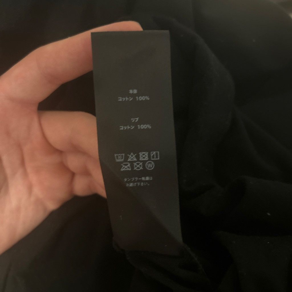 Hood By Air HBA Black oversized long sleeve with a pink HBA logo Size US M / EU 48-50 / 2 - 7 Thumbnail