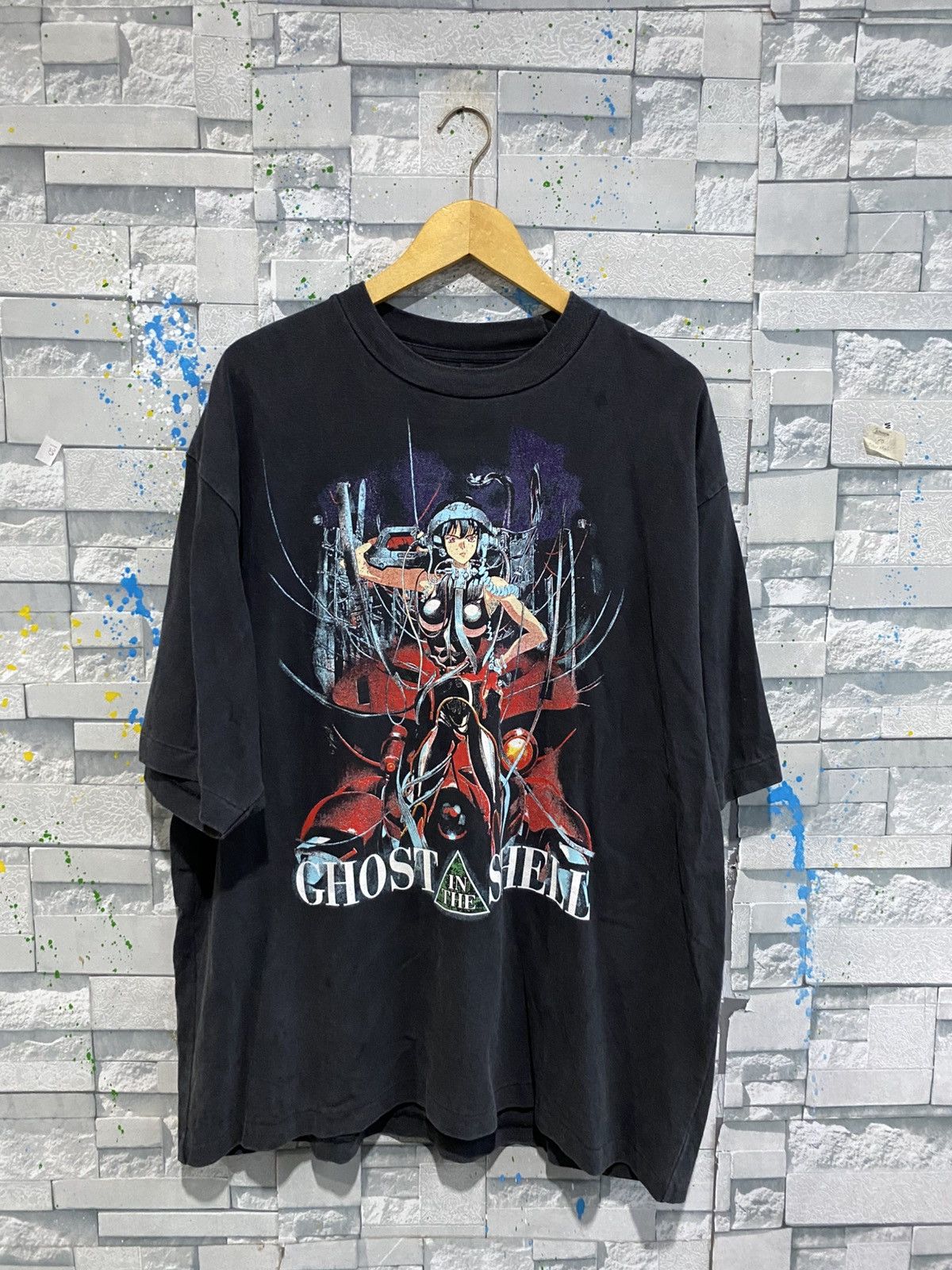 Anime Ghost In The Shell Bootleg Vintage Tshirt Size US XXL / EU 58 / 5 - 1 Thumbnail