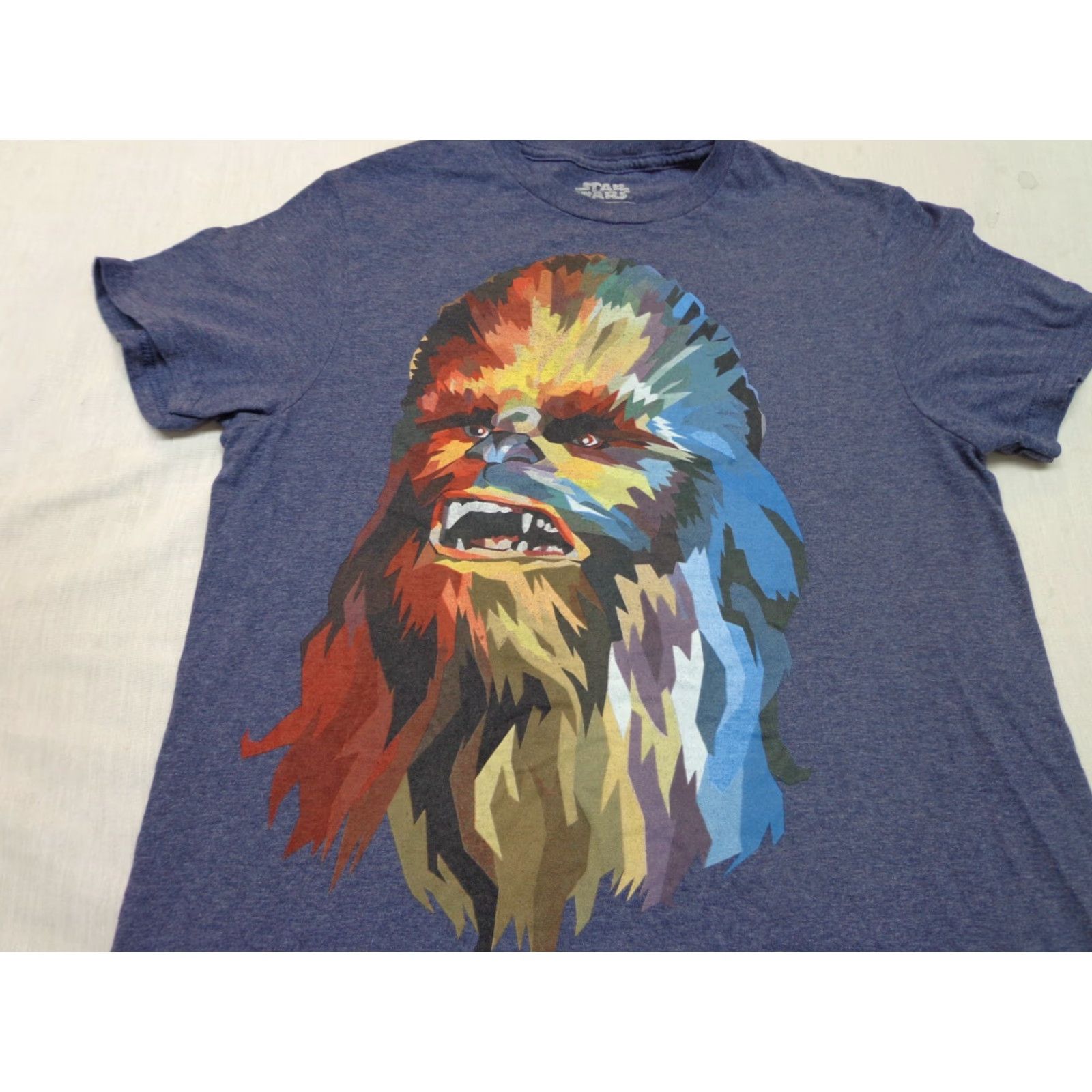 Star Wars Star Wars Chewbacca Heather Blue T-shirt Size Small Size US S / EU 44-46 / 1 - 2 Thumbnail