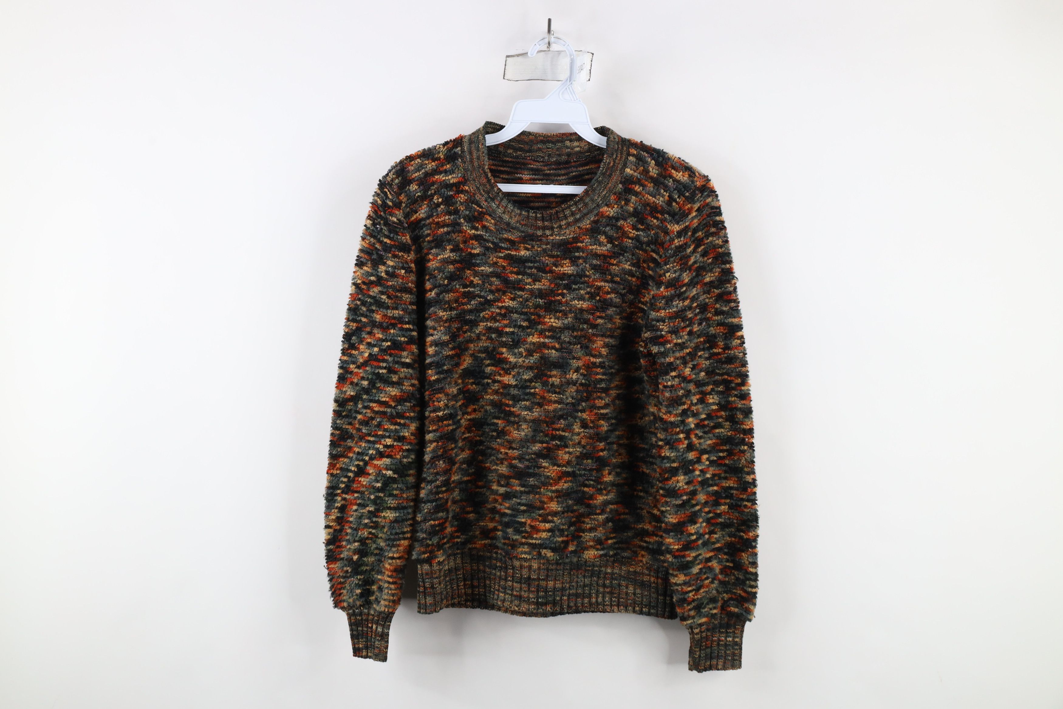 Vintage Vintage 90s Coogi Style Rainbow Fleece Crewneck Sweater Size S / US 4 / IT 40 - 1 Thumbnail