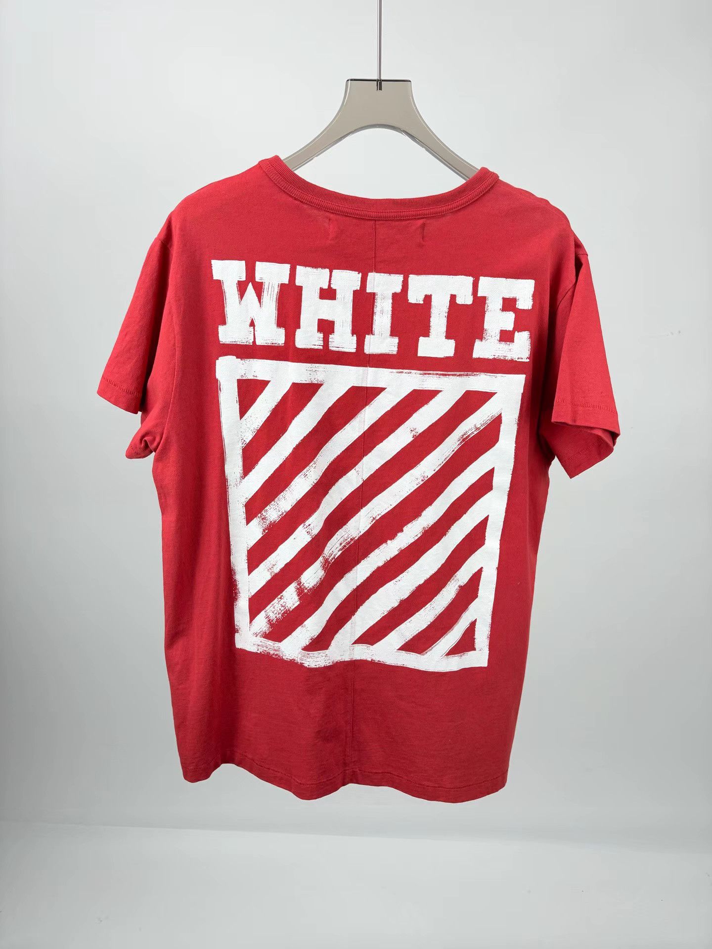Off-White OFF WHITE Red Box Melting Print Short Sleeve Tee Size US M / EU 48-50 / 2 - 2 Thumbnail