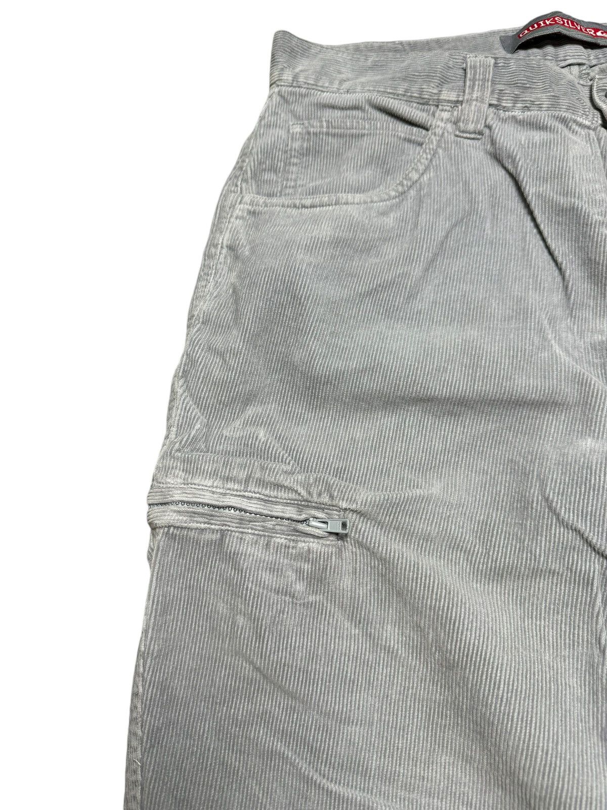 Quiksilver VINTAGE QUIKSILVER CORDUROY PANTS SIDE POCKET Size US 30 / EU 46 - 4 Thumbnail
