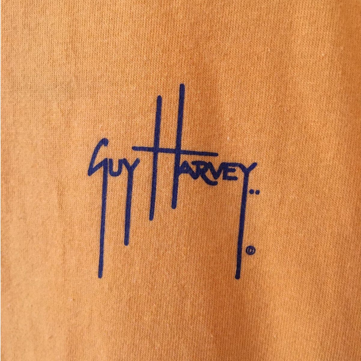 Guy Harvey Guy Harvey AFICO Blue Water 2XL Orange Short Sleeve T-Shirt Size US XXL / EU 58 / 5 - 3 Thumbnail