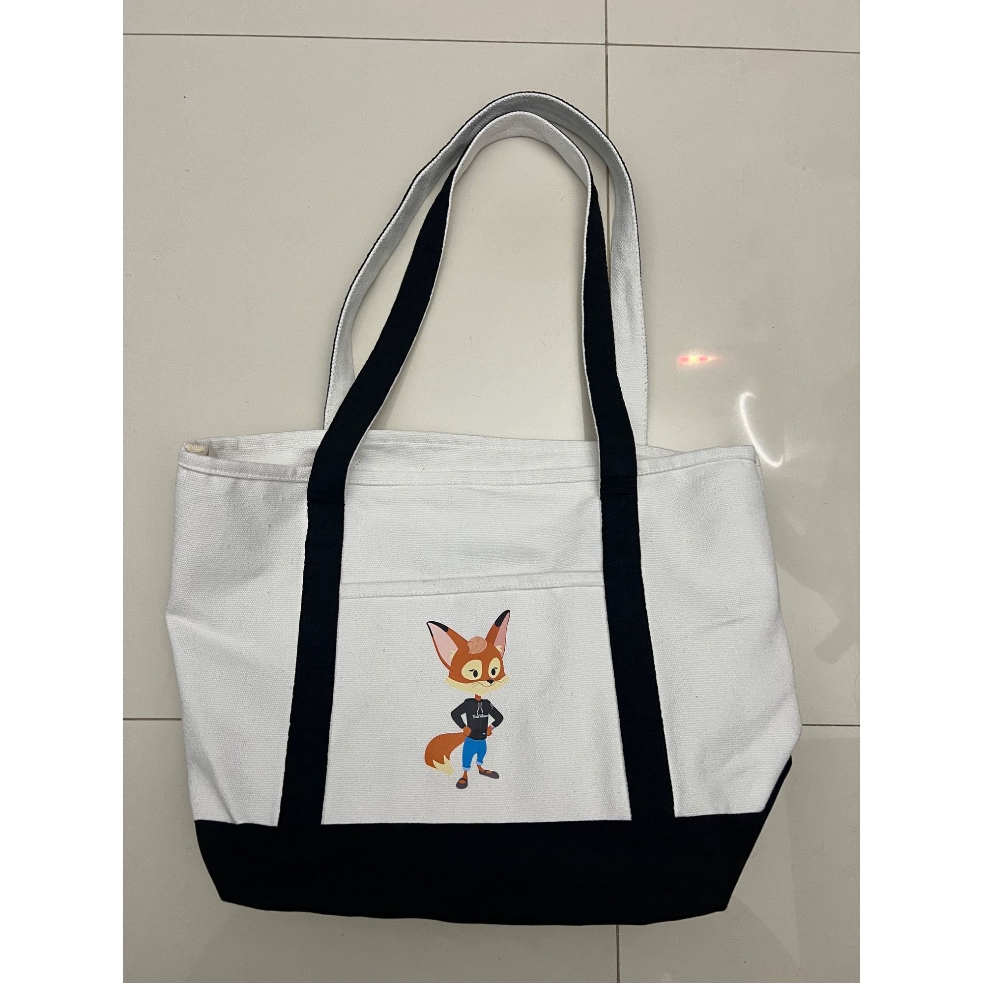 Other Salesforce Brandy the Fox White Tote Beach Bag | Grailed