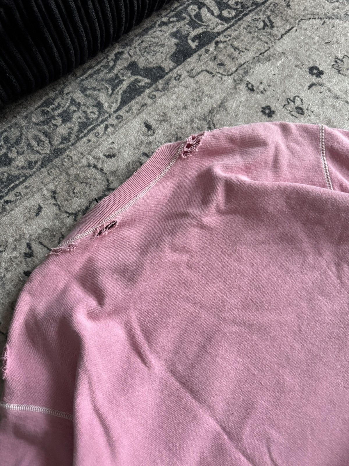 Gucci Gucci sweater jumper pink with cats logo print distressed Size US XS / EU 42 / 0 - 10 Thumbnail