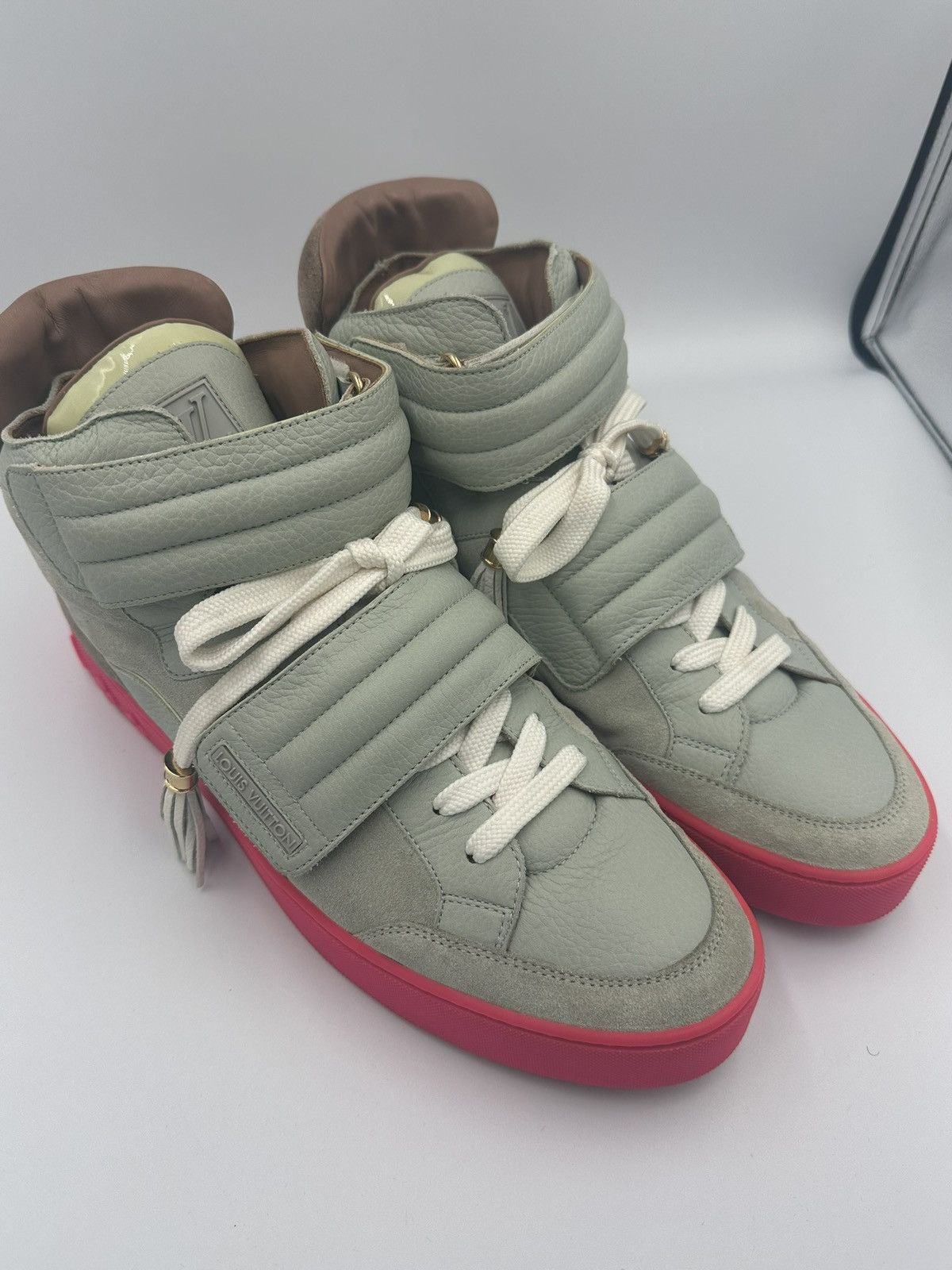 Kanye West × Louis Vuitton Louis Vuitton Pink Jasper’s Size US 11 / EU 44 - 15 Thumbnail