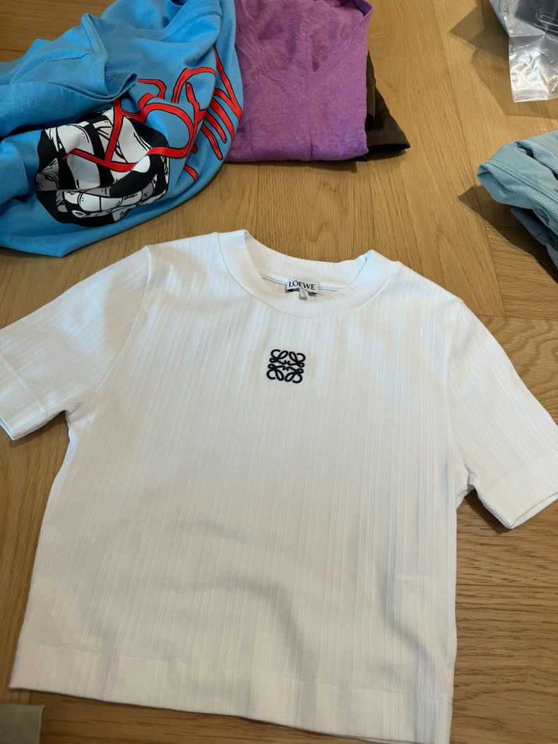Loewe LOEWE White short sleeves Size S / US 4 / IT 40 - 1 Thumbnail