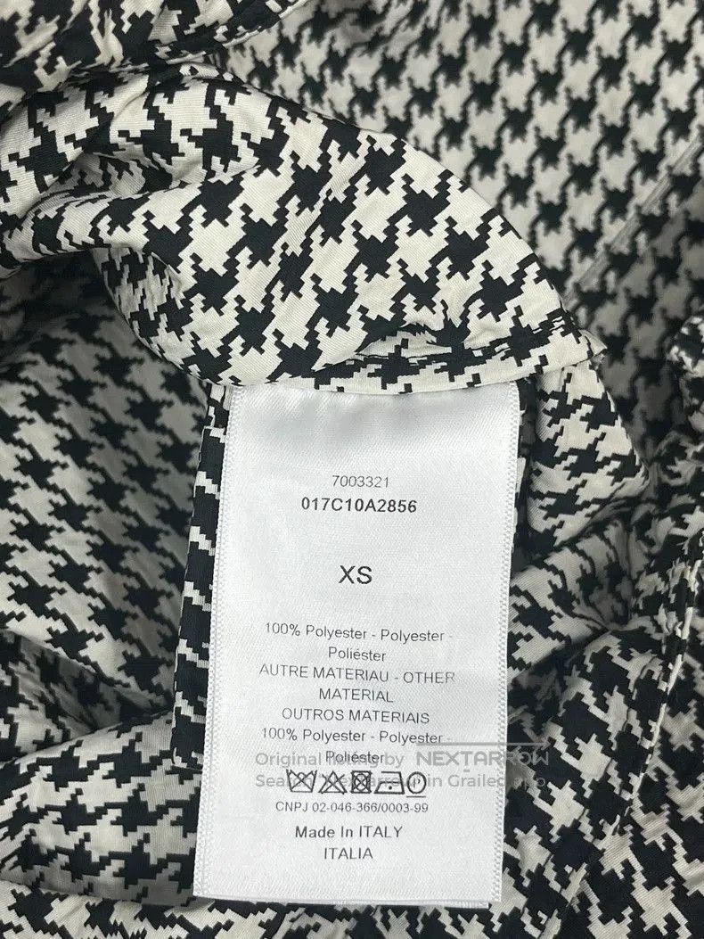 Dior Dior Houndstooth Windbreaker Coat. Size US XS / EU 42 / 0 - 5 Thumbnail