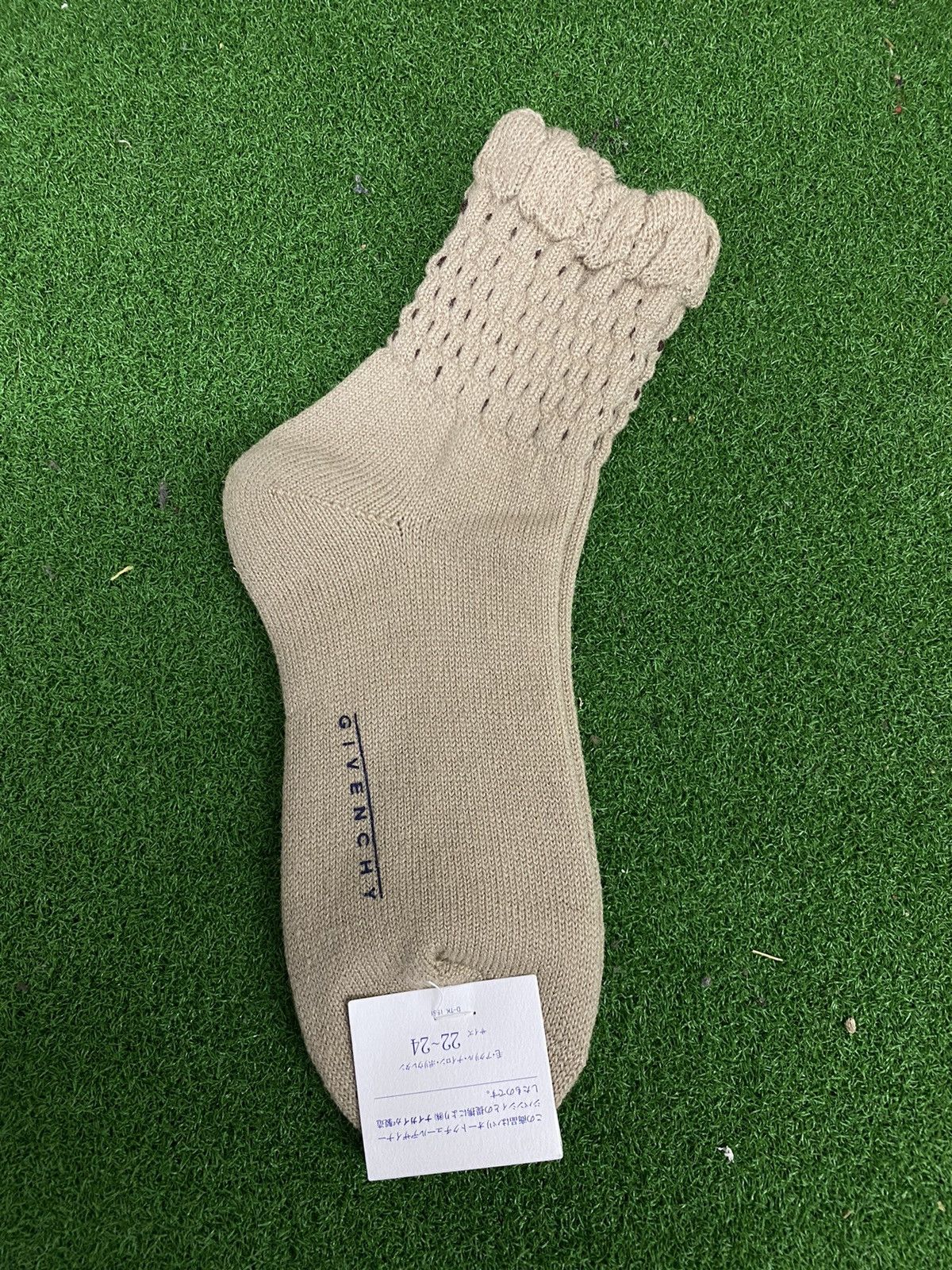 Givenchy Vintage Givenchy Classic Logo Sock Size ONE SIZE - 2 Thumbnail