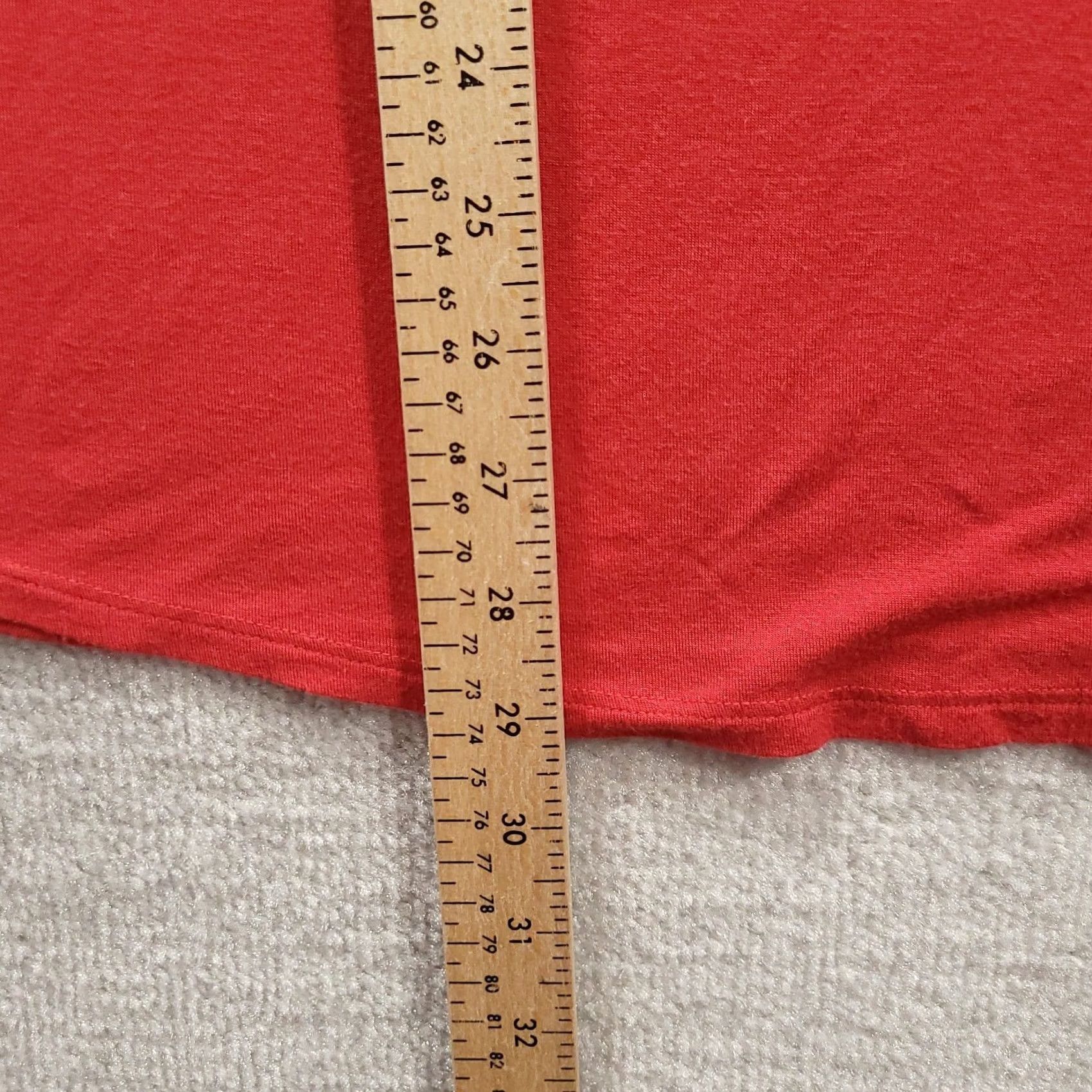 Gap GAP Shirt Long Sleeve Red Orange Legging Tee Top Tunic Womens L Size Size L / US 10 / IT 46 - 6 Thumbnail