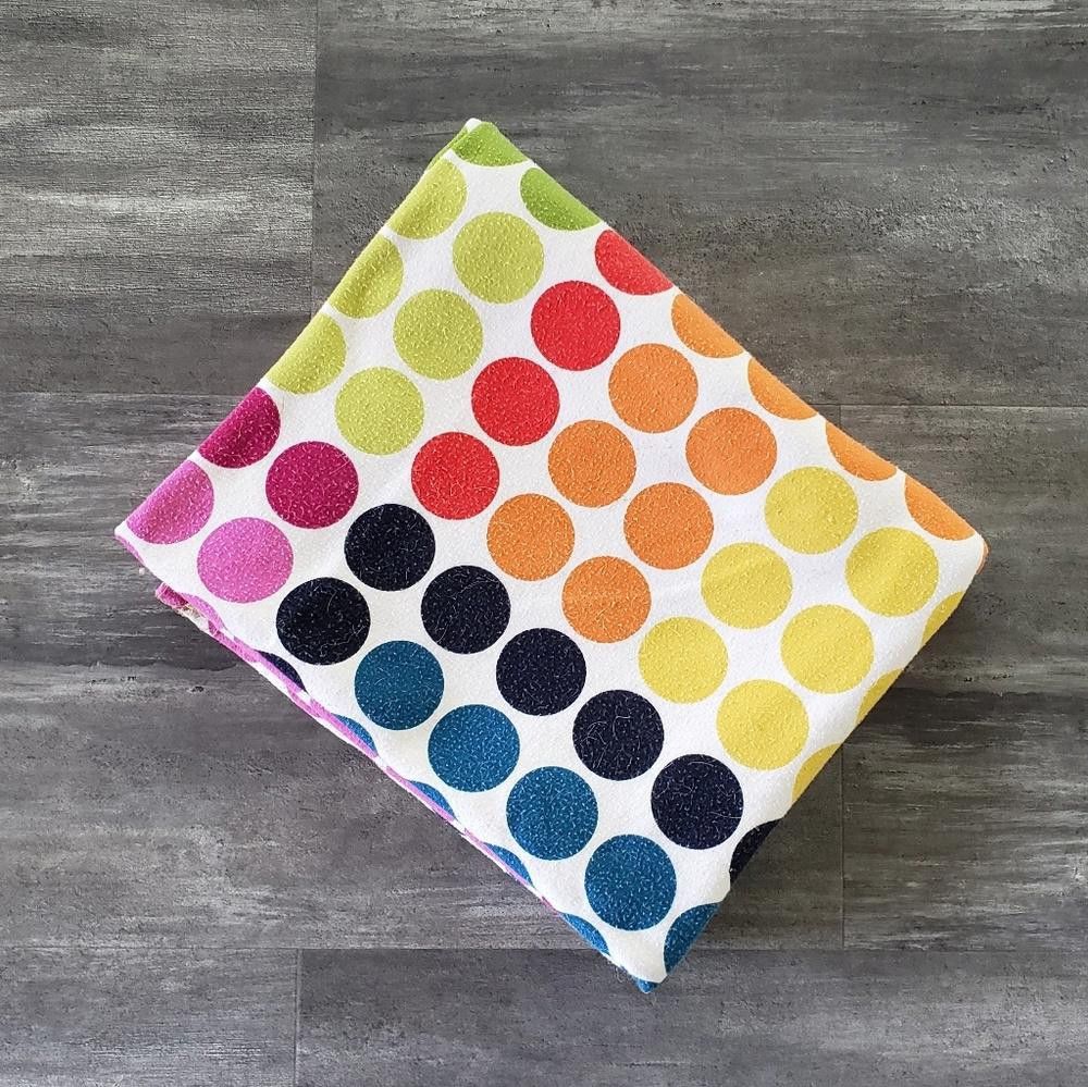 Designer Colorful Checkers Plush Blanket Size ONE SIZE - 2 Thumbnail