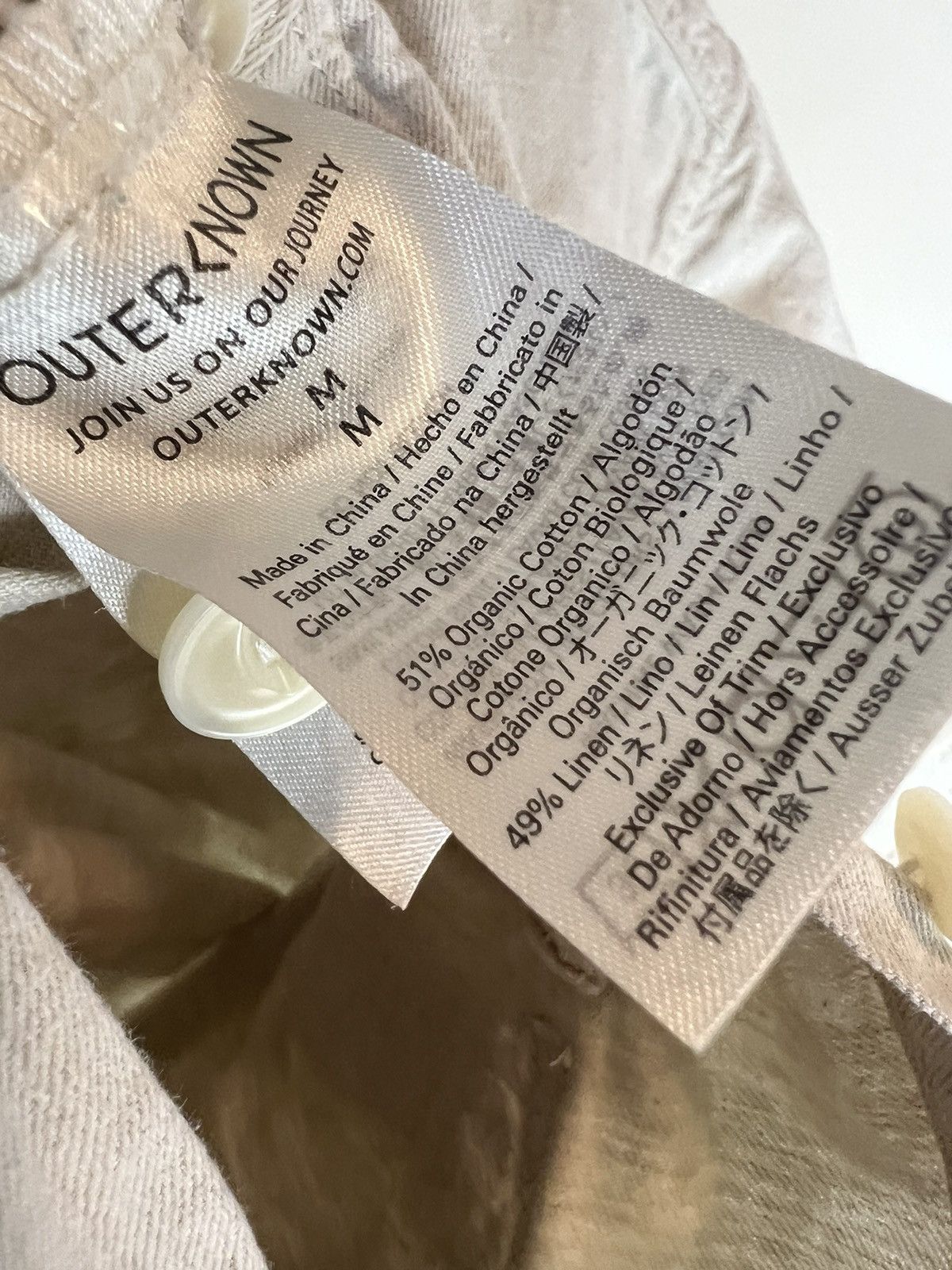 Outerknown Outerknown SEA Womens Jumpsuit Size 29" - 7 Thumbnail