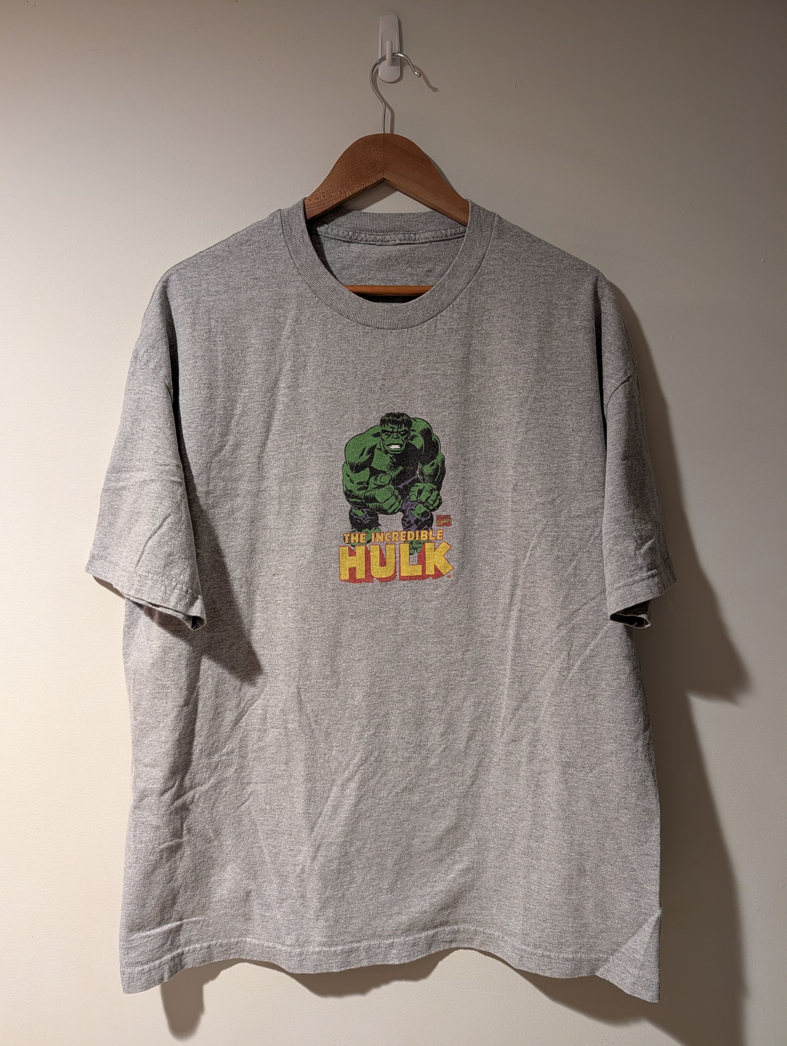 Marvel Comics Vintage Y2K The Incredible Hulk Marvel Comics T-Shirt Size US XL / EU 56 / 4 - 1 Thumbnail