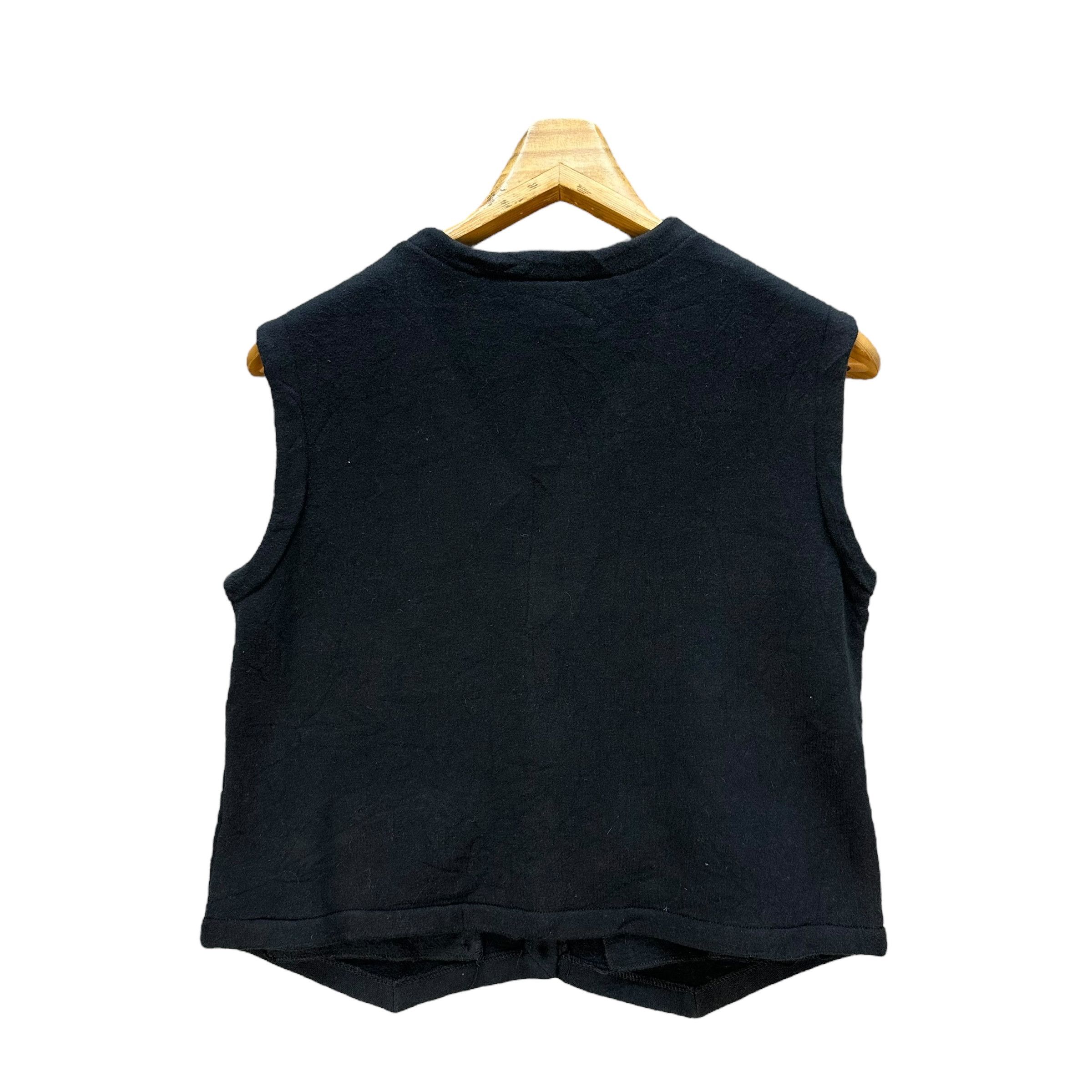 agnes b. Vintage AGNES B Made in Japan Sweater Vest #A43-0980 Size S / US 4 / IT 40 - 7 Thumbnail