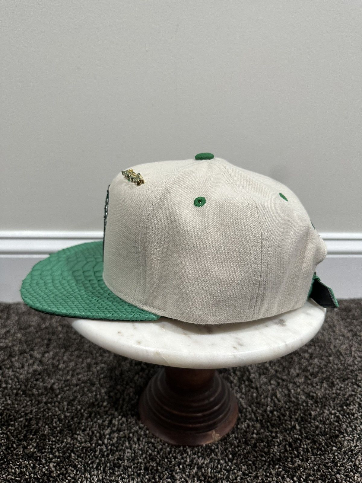 Just Don Just Don x Mitchell & Ness NBA Boston Celtics Snakeskin Hat Size ONE SIZE - 5 Thumbnail