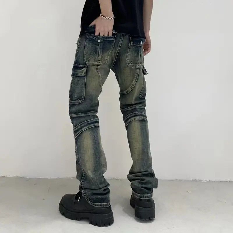 Japanese Brand × Vintage jeans slim fit heavy duty fashion premium wash Size US 31 - 3 Thumbnail