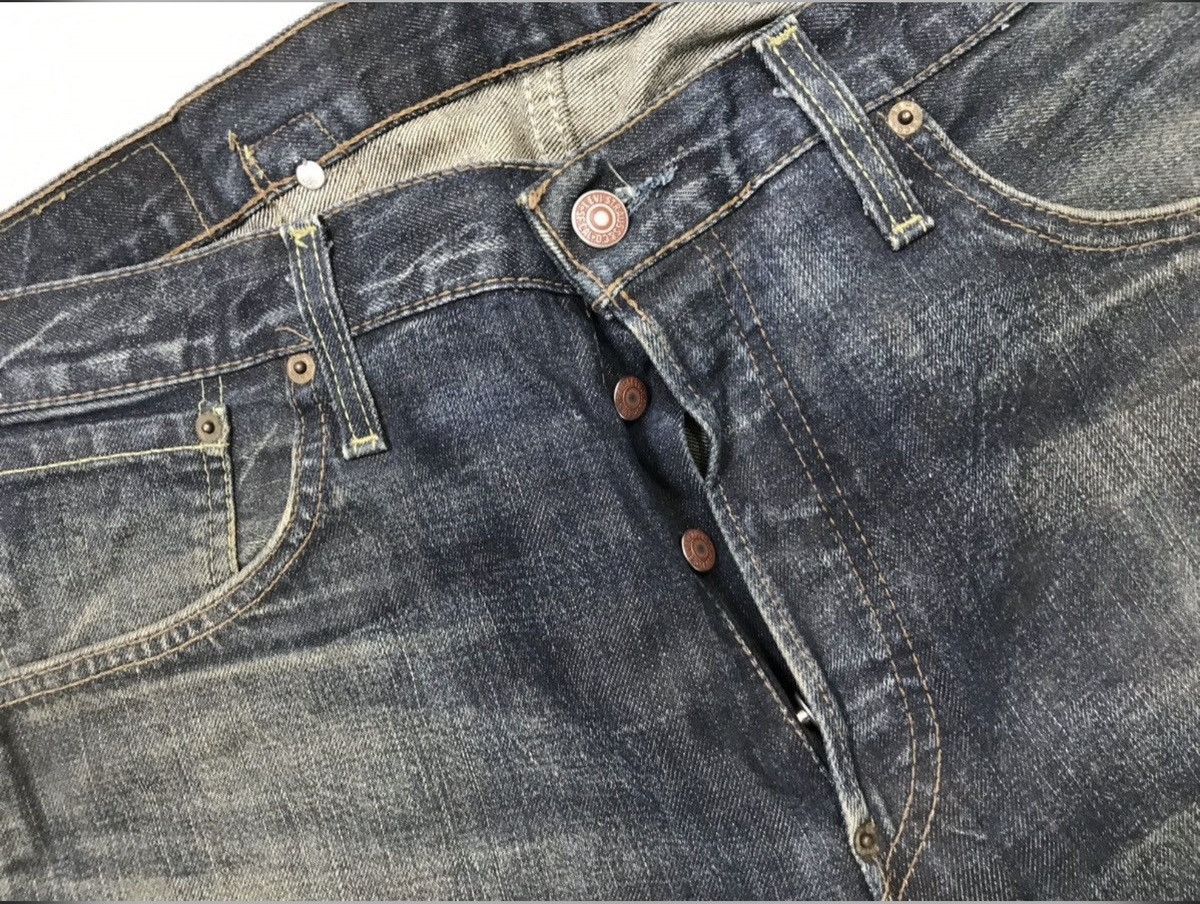 Levi's Vintage Levi’s jeans denim buckle belt Size US 38 / EU 54 - 6 Thumbnail