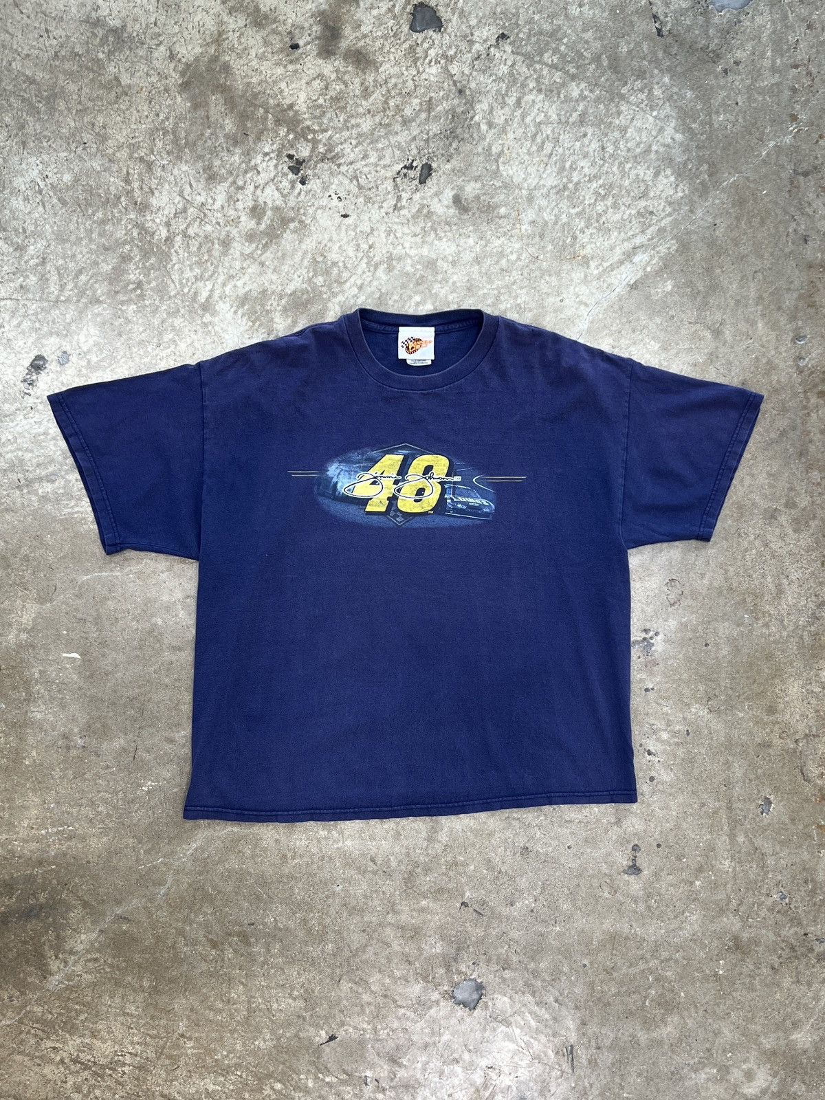 NASCAR Vintage NASCAR 48 Jimmie Johnson Team Lowes Tee XL Size US XL / EU 56 / 4 - 6 Thumbnail