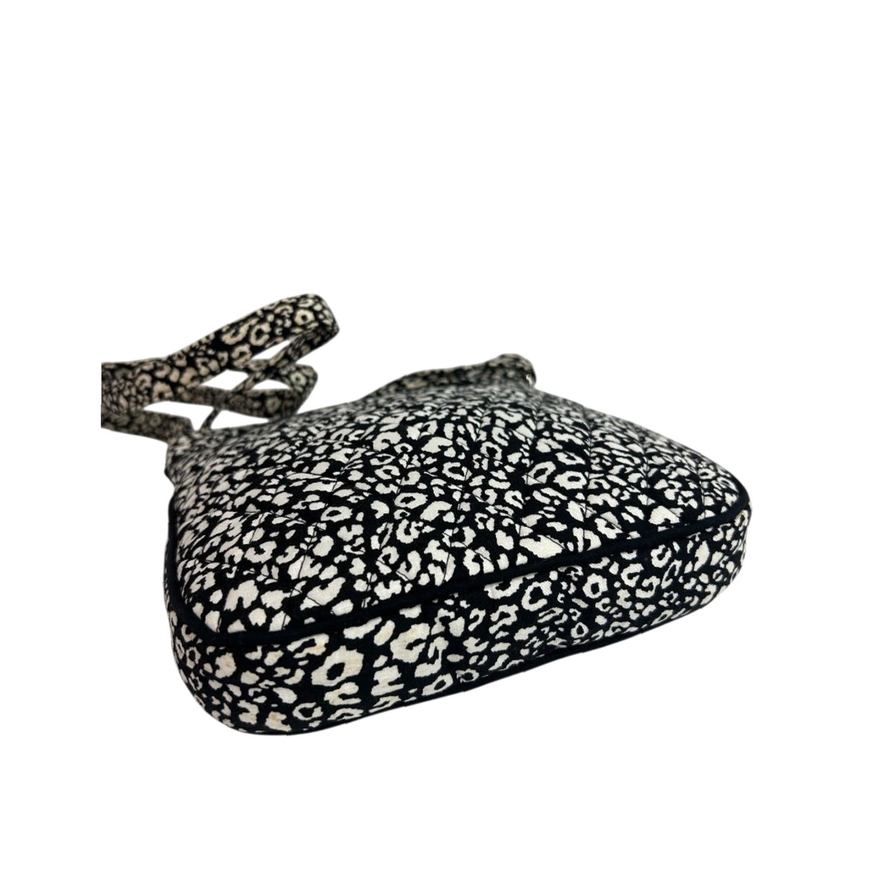 Vera Bradley Vera Bradley Camocat Hipster Bag Crossbody Black White Women Crossbody Bag Multicolor Canvas 8"h x 8"l x 1"d Strap Drop Adjustable to 27" Womens Size ONE SIZE - 5 Thumbnail
