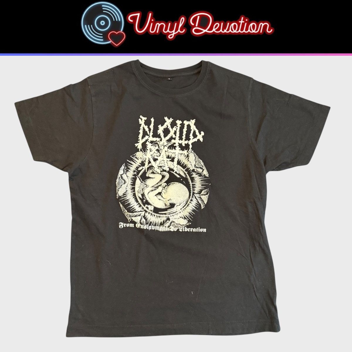Band Tees Cloud Rat Grindcore Band Enslavement To Liberation Size L Size US L / EU 52-54 / 3 - 1 Thumbnail