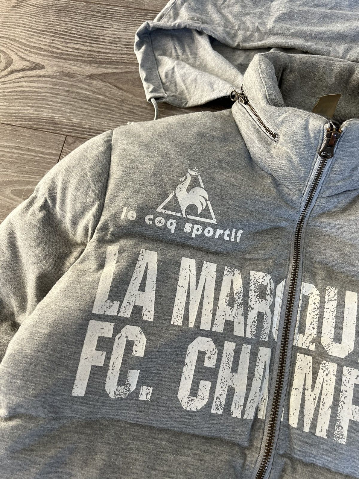 Designer × Japanese Brand × Le Coq Sportif ‼️Very Rare Le Coq Sportfit Archival Puffer Japan Made Jacket Size US M / EU 48-50 / 2 - 10 Thumbnail