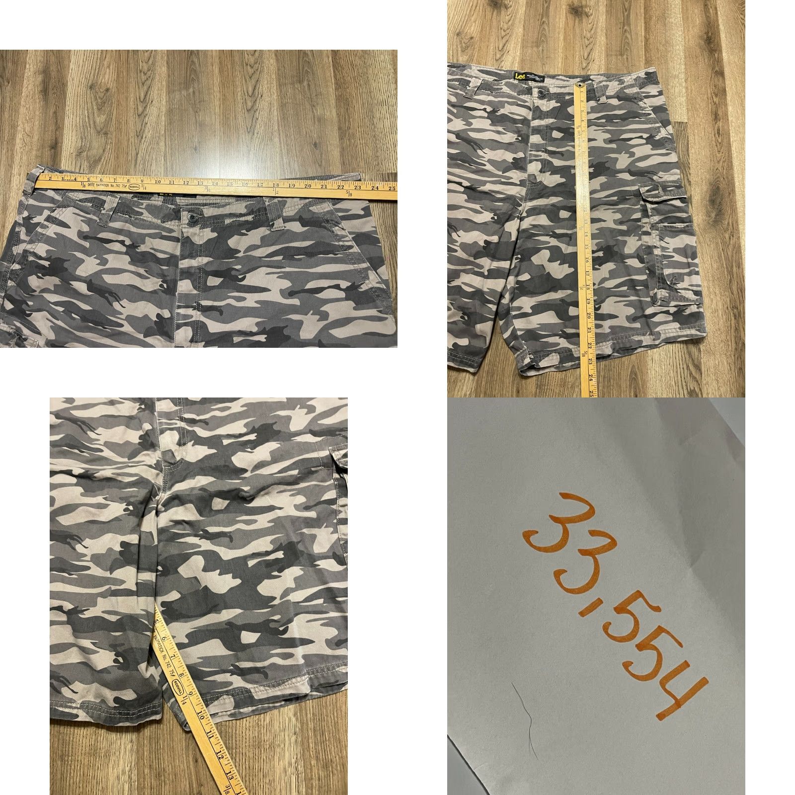Lee **Lee Men's Size 48 Camouflage Shorts, Brown Green, Khaki, Pockets** User: **Lee Men's Size 48 Camo Shorts, Brown Green, Khaki, Pockets** Size US 32 / EU 48 - 8 Thumbnail
