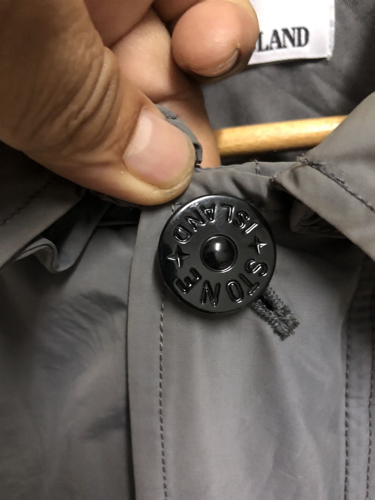 Stone Island mid-length micro reps trench coat Size US L / EU 52-54 / 3 - 12 Thumbnail