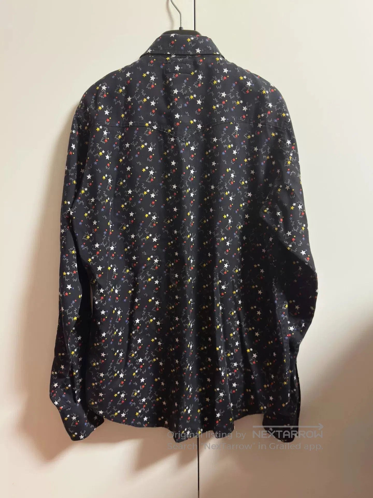 Saint Laurent Paris saint laurent multicolor star shirt. Size XL / US 12-14 / IT 48-50 - 3 Thumbnail