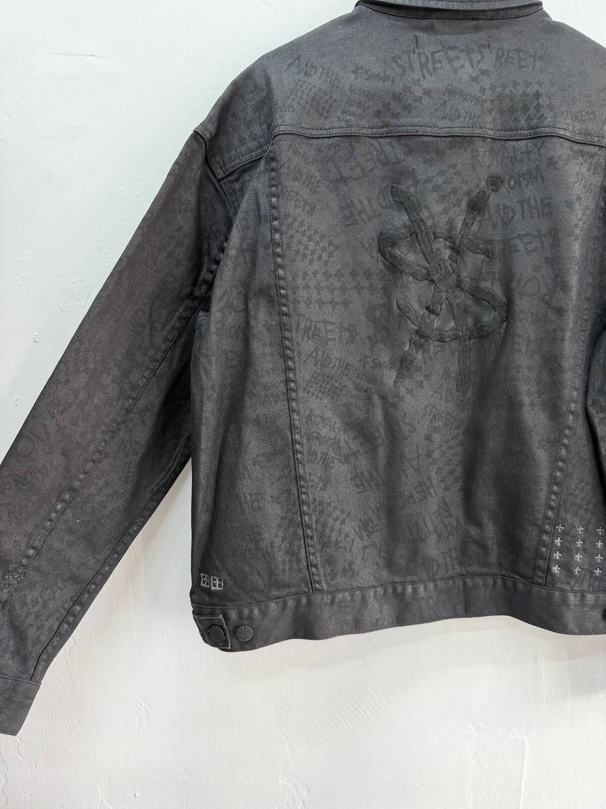 Ksubi new ksubi mens denim oh g jacket black grease medium m 2 Size US M / EU 48-50 / 2 - 7 Thumbnail