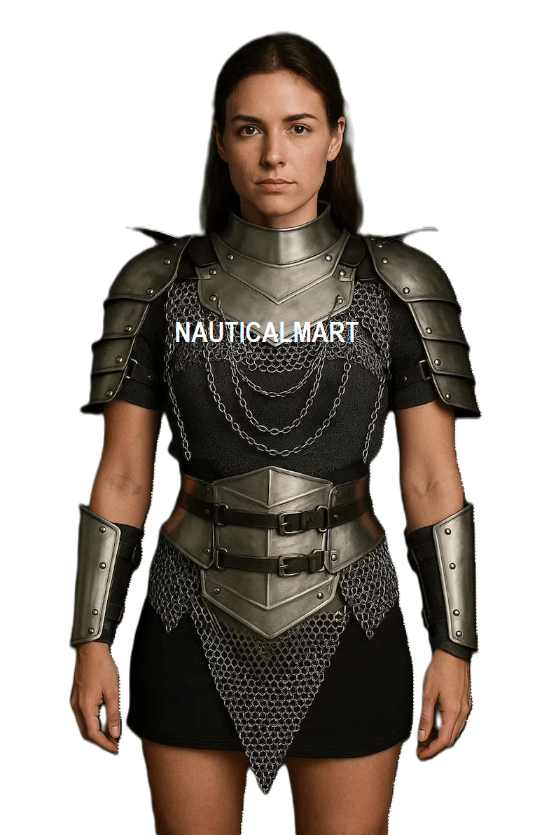 Other Medieval Lady Knight Armor Set Size ONE SIZE - 3 Thumbnail