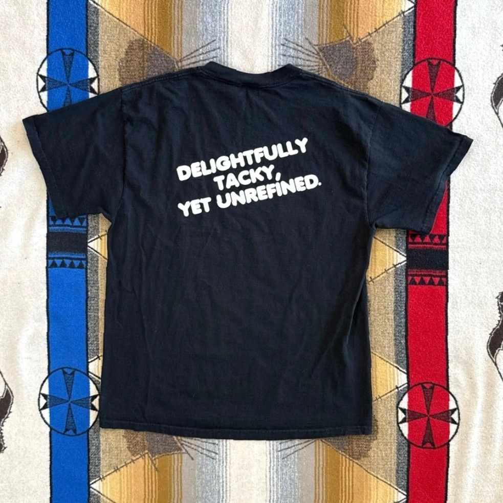 Delta VINTAGE Hooters Baltimore Maryland T-Shirt Delta Black Short Sleeve L Men 90s 1990s Owl Double Sided Size US L / EU 52-54 / 3 - 2 Thumbnail