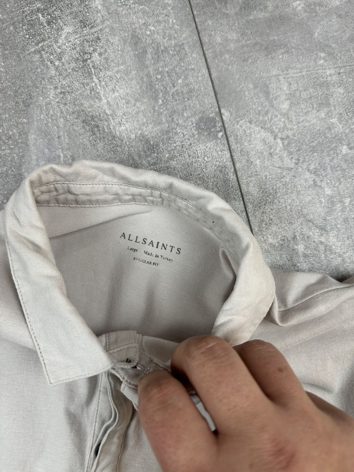 Allsaints Allsaints Japanese Small Logo Luxury Polo Small Logo Size US L / EU 52-54 / 3 - 7 Thumbnail